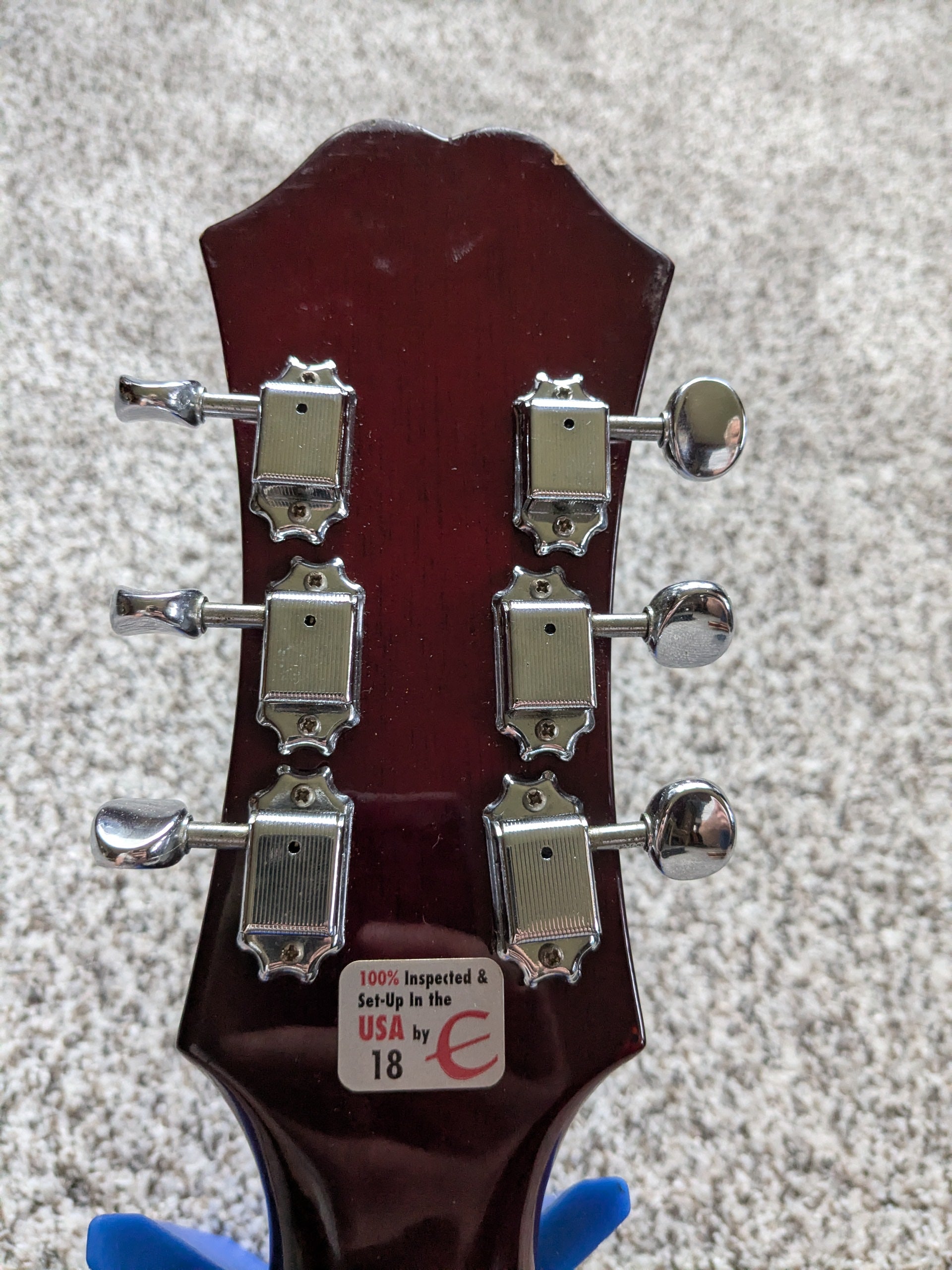 EpiphoneJoePassmodel エレアコKORIA製 2008 Epiphone 58 Korina Explorer - Ebony