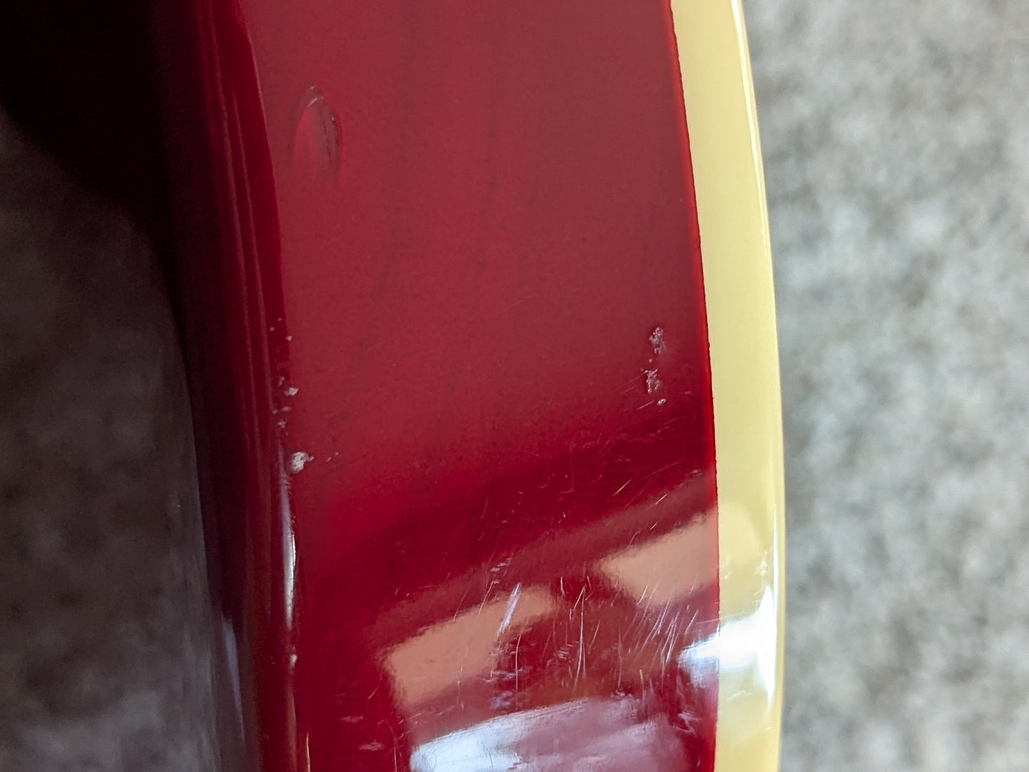 Danelectro The 66BT Baritone with Tremolo 2018 - Transparent Red