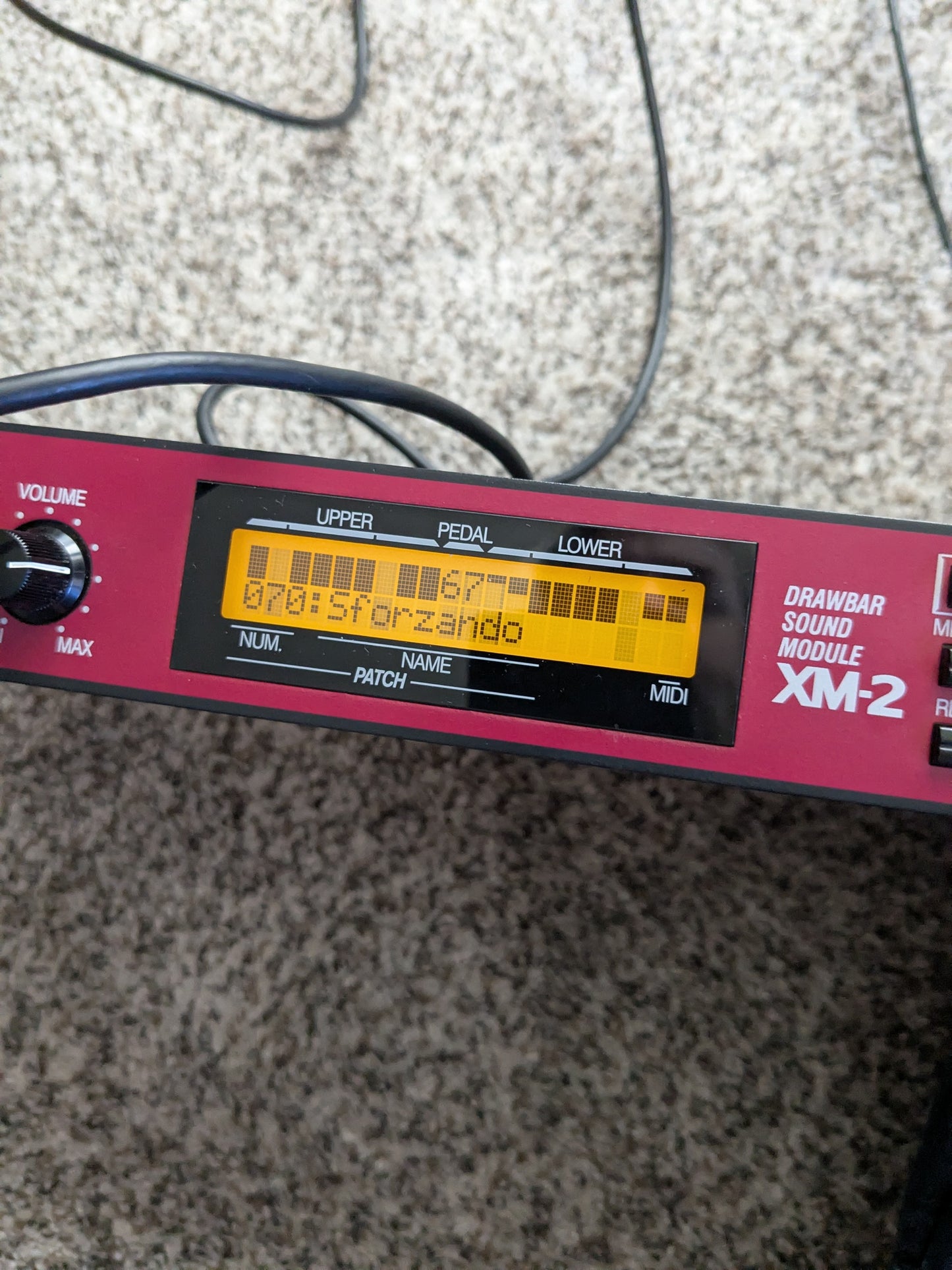 Hammond XM-2 MIDI-Controlled Rackmount Hammond Organ Module w/ XMC-2 Controller