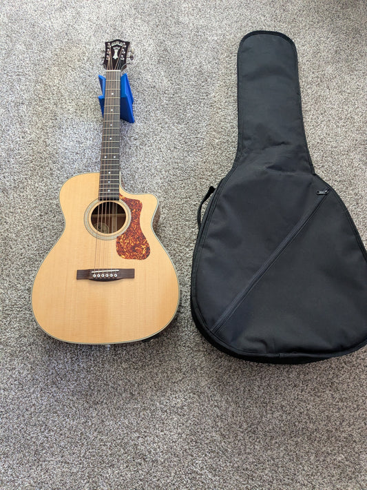 Guild Westerly Collection OM-140CE with Pau Ferro Fretboard 2019 - Present - Natural