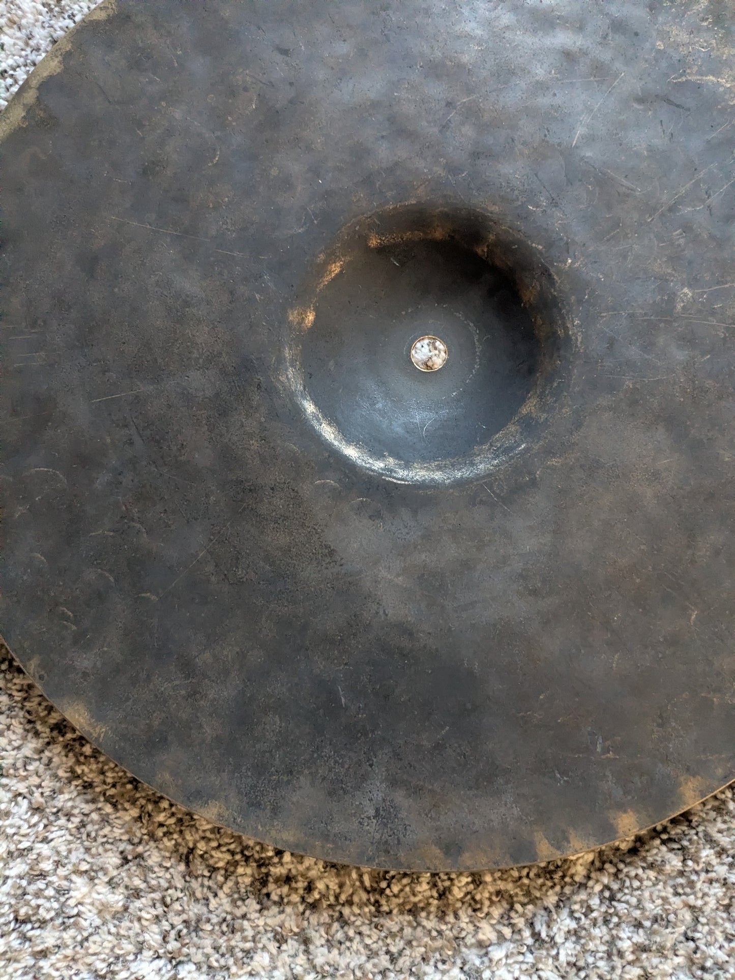 Dream Cymbals 14" Dark Matter Series Hi-Hat Cymbal (Pair) 2011 - Present - Raw