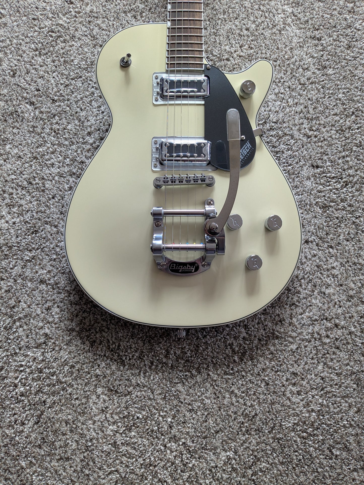 Gretsch G5230T Electromatic Jet FT with Bigsby 2025 - Present - Two-Tone Vintage White/ London Grey