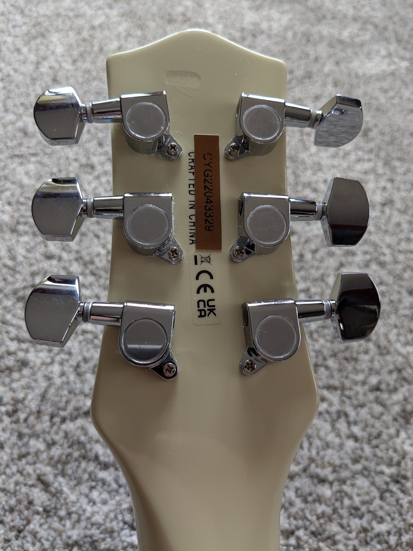 Gretsch G5222 Electromatic Double Jet BT with V-Stoptail 2022 - Present - Vintage White