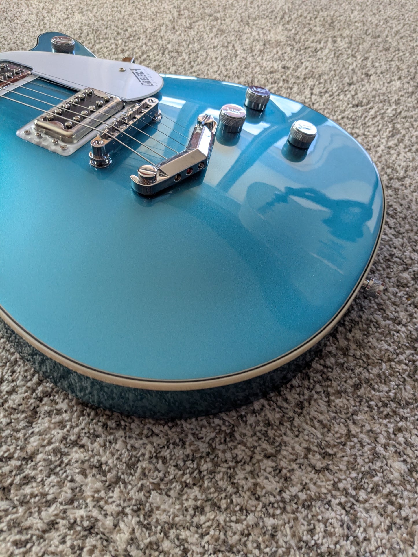 Gretsch G5222 Electromatic Double Jet BT with V-Stoptail 2022 - Present - Ocean Turquoise
