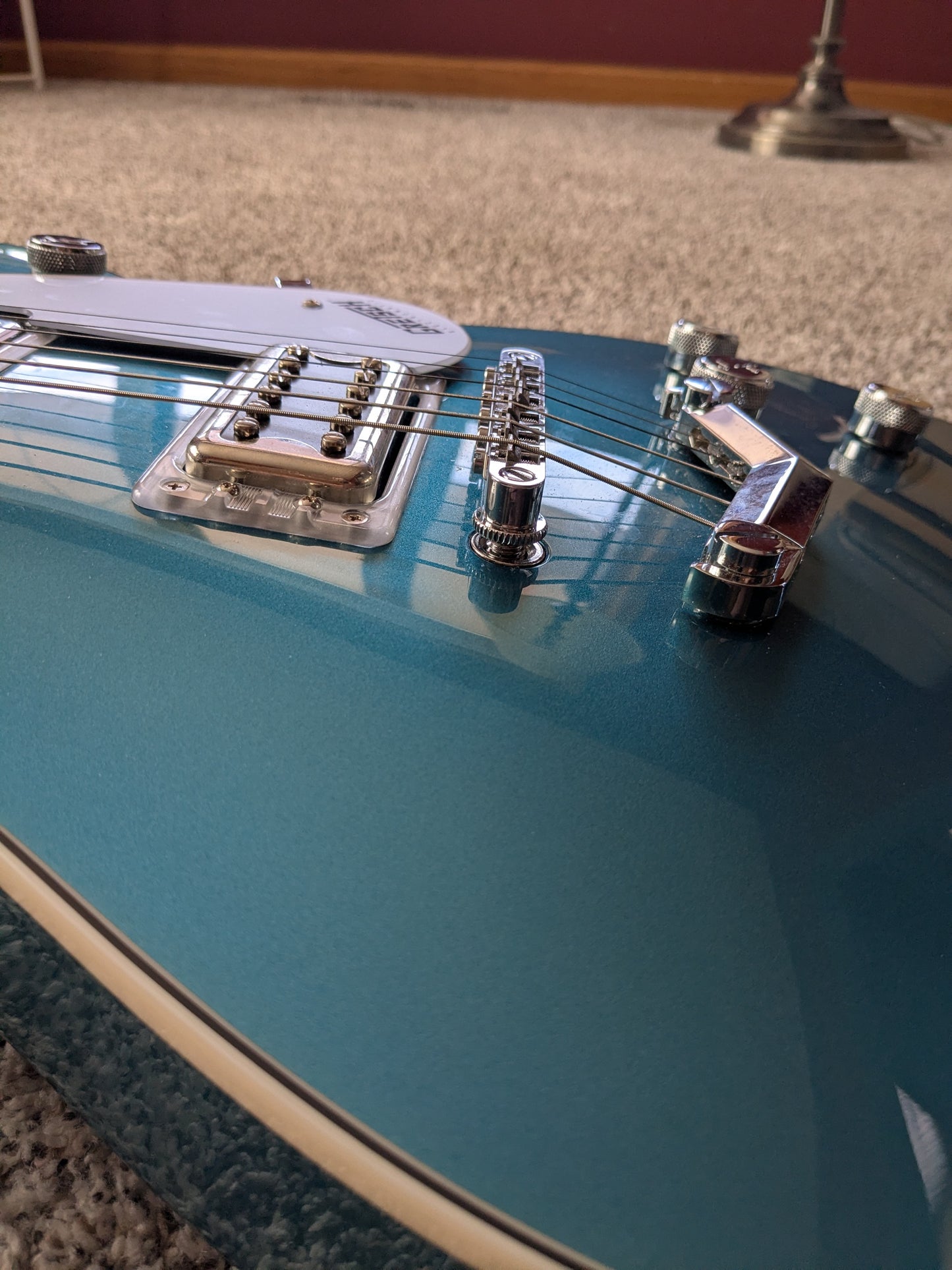 Gretsch G5222 Electromatic Double Jet BT with V-Stoptail 2022 - Present - Ocean Turquoise