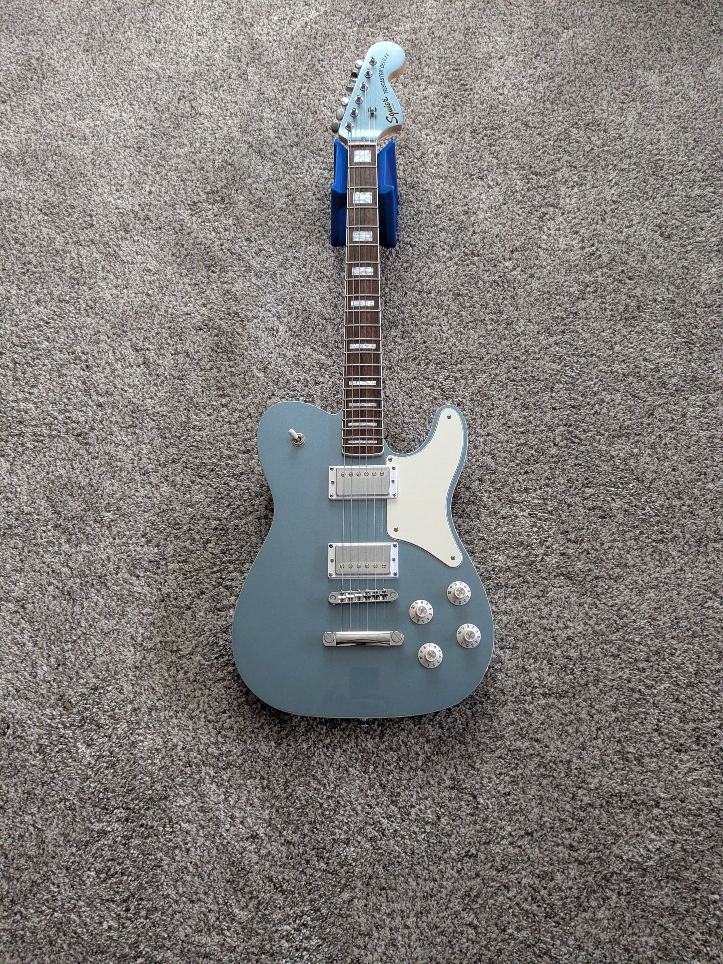Squier Paranormal Troublemaker Telecaster Deluxe 2024 - Present - Ice Blue Metallic