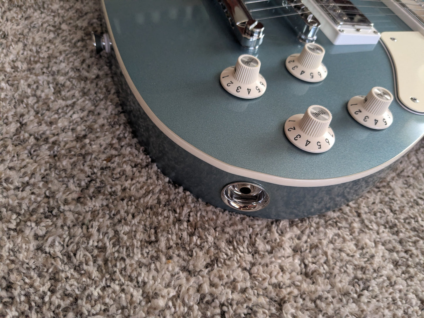Squier Paranormal Troublemaker Telecaster Deluxe 2024 - Present - Ice Blue Metallic
