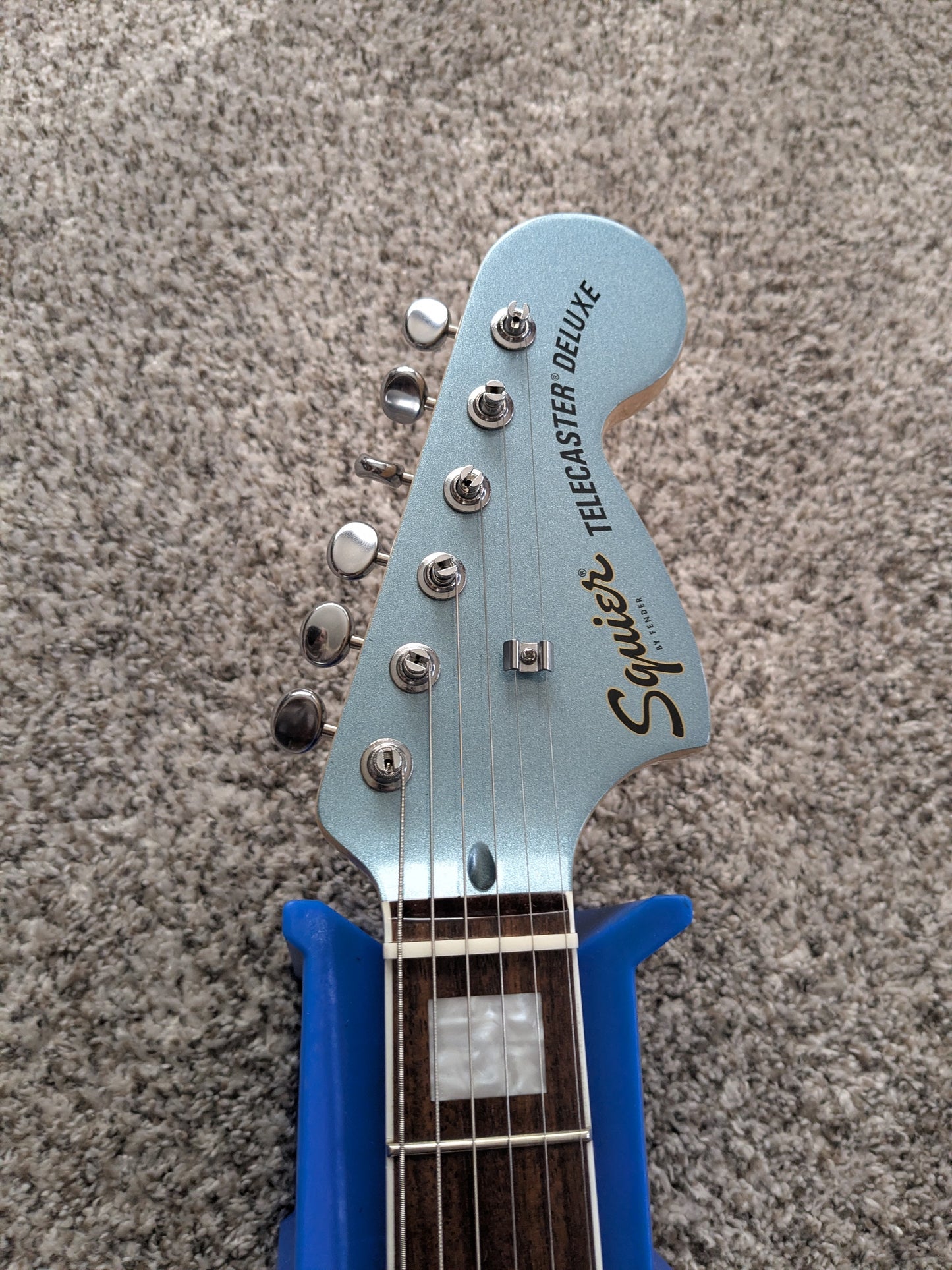 Squier Paranormal Troublemaker Telecaster Deluxe 2024 - Present - Ice Blue Metallic