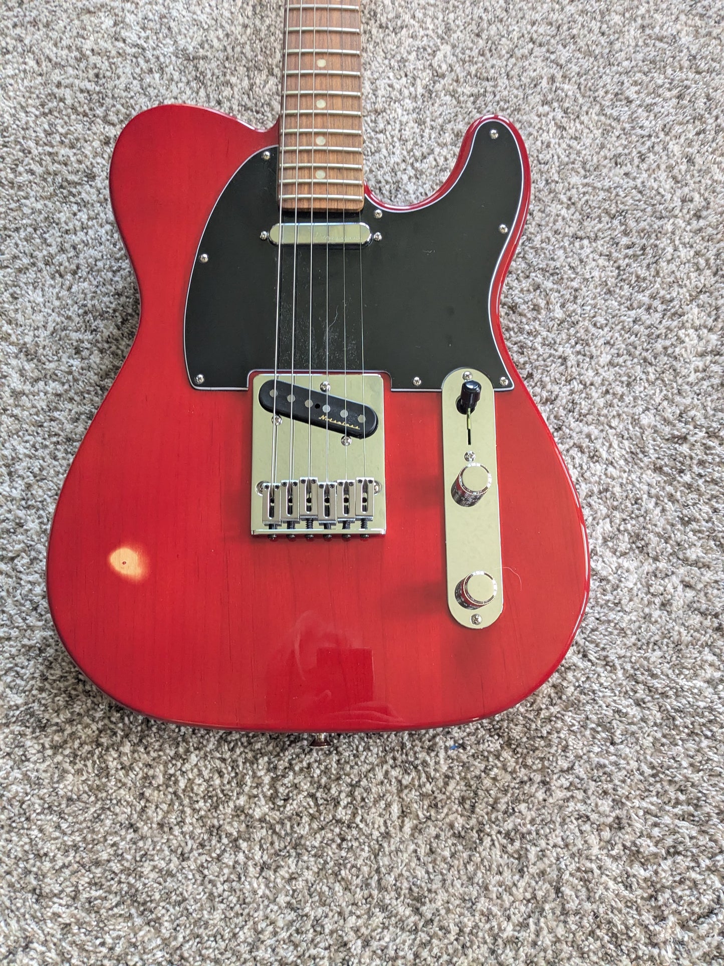 Fender Player Plus Telecaster 2024 - Crimson Red Transparent