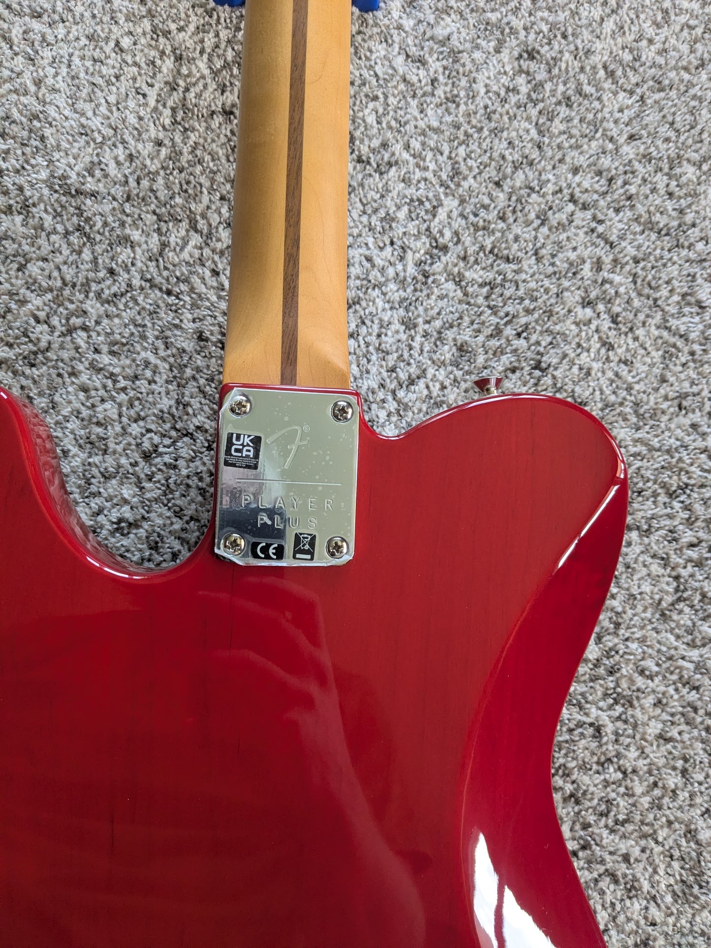 Fender Player Plus Telecaster 2024 - Crimson Red Transparent