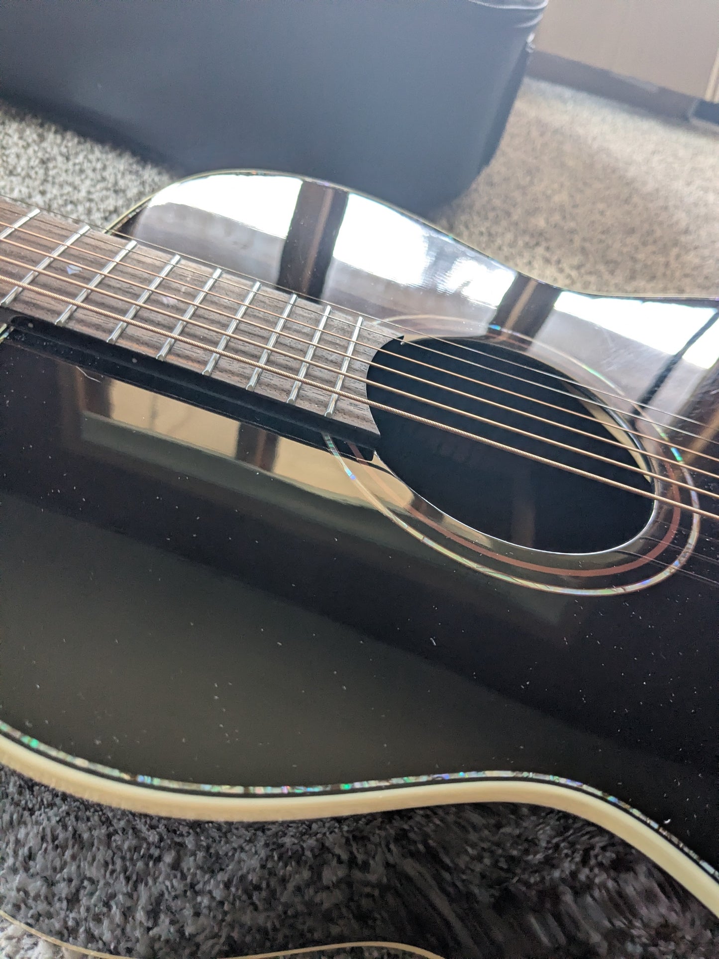 Alvarez MF70 Masterworks Diamond 60th Anniversary Limited-Edition Folk-OM Acoustic Guitar 2020s - Black
