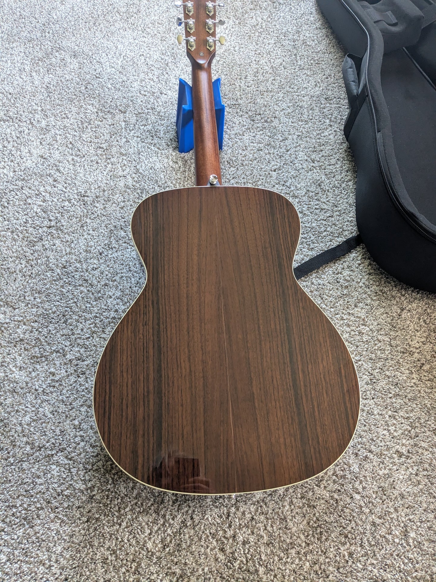 Alvarez MF70 Masterworks Diamond 60th Anniversary Limited-Edition Folk-OM Acoustic Guitar 2020s - Black