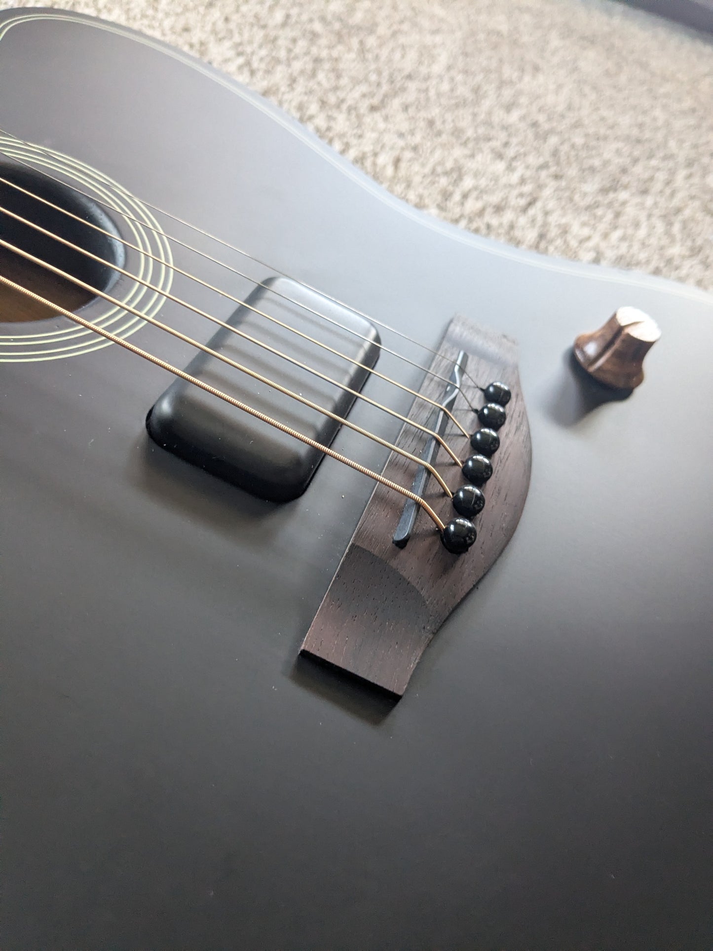 Fender Acoustasonic Standard Jazzmaster 2025 - Present - Black)