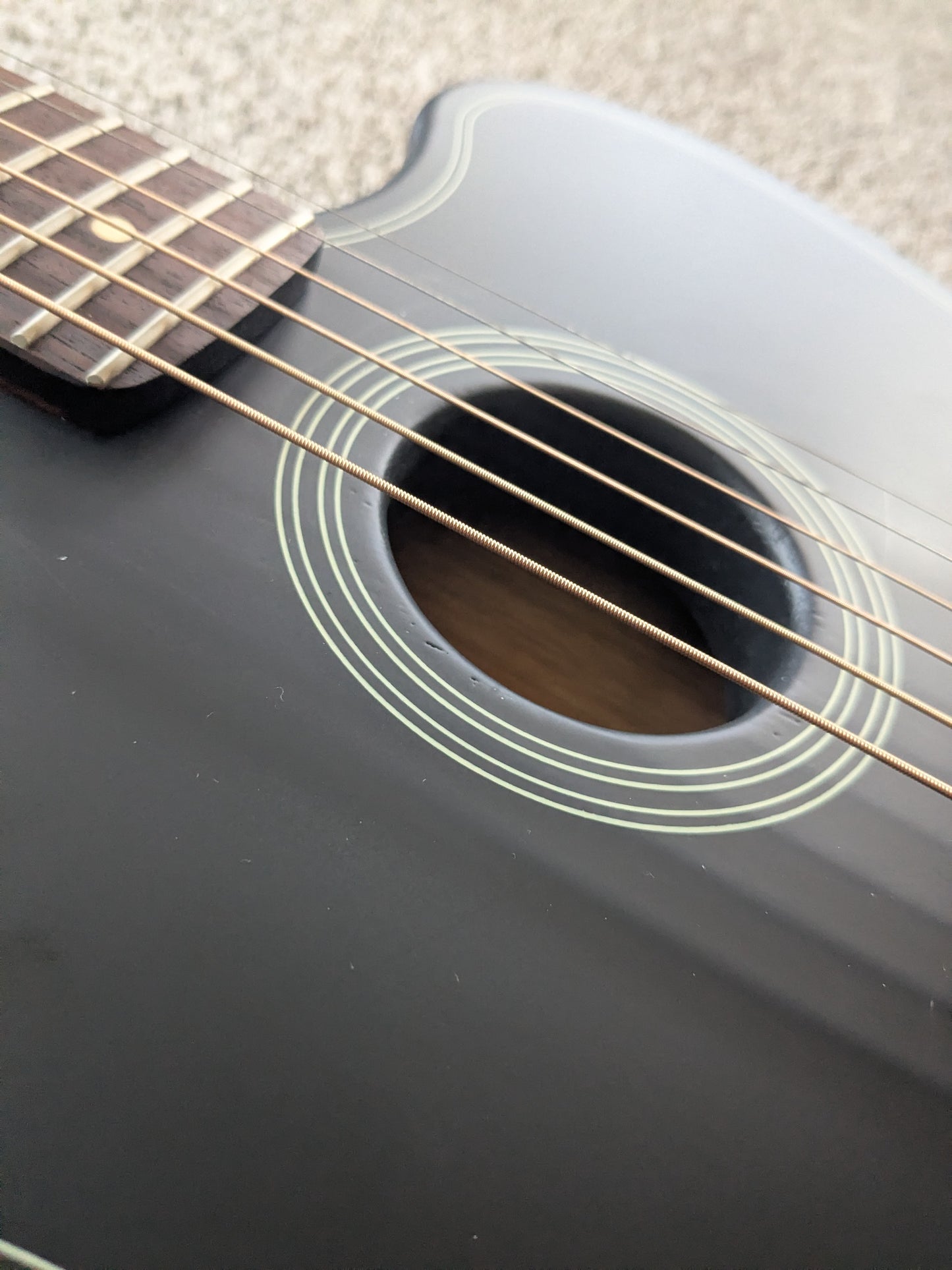 Fender Acoustasonic Standard Jazzmaster 2025 - Present - Black)