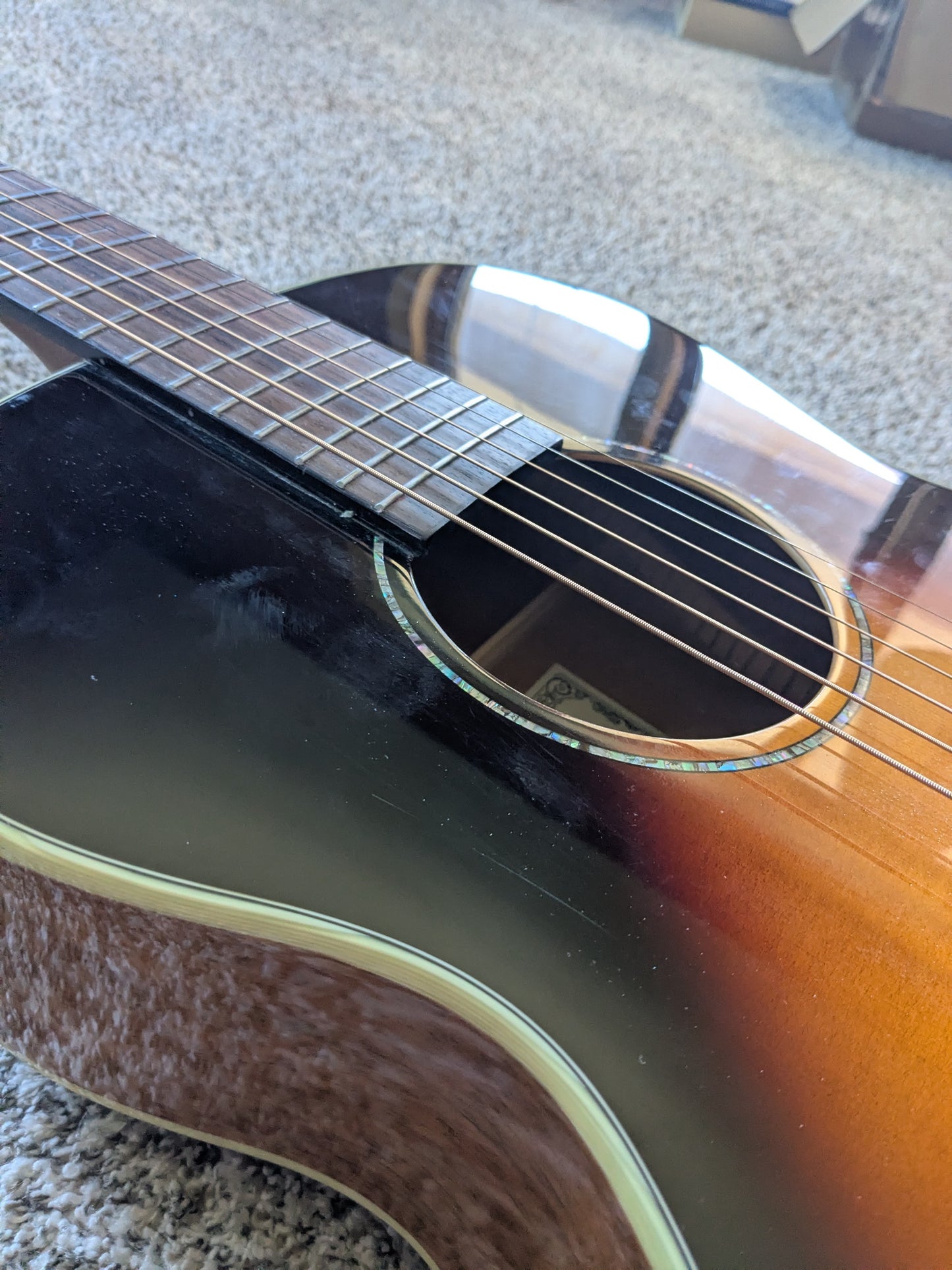 Alvarez Delta 00E-TSB Parlor 2020s - Tobacco Sunburst