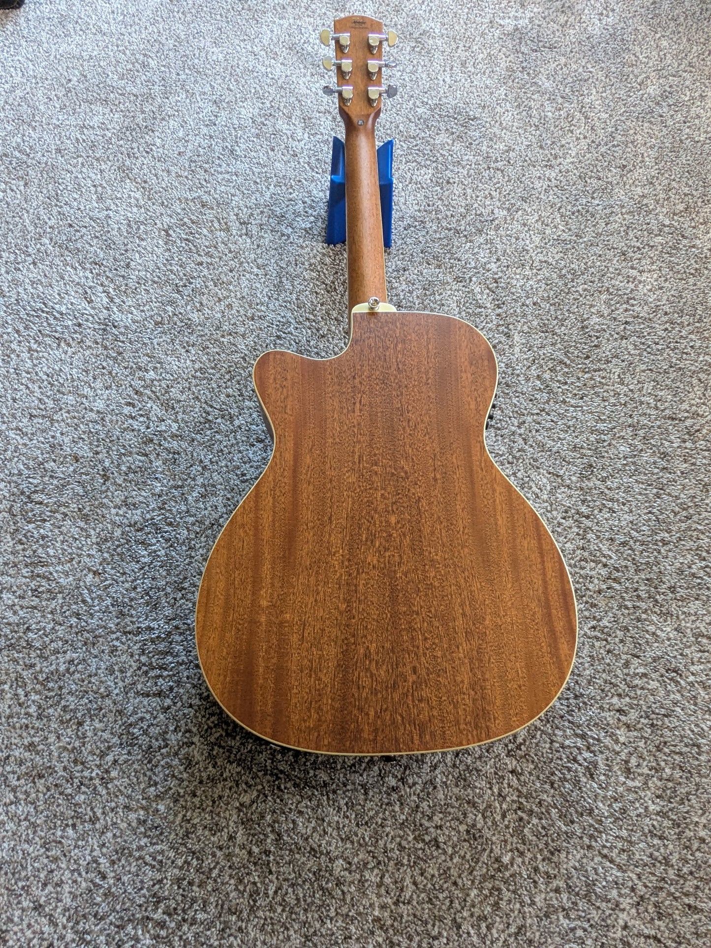 Alvarez AFH600CE Artist Herringbone Series Folk/OM Acoustic-Electric Guitar 2010s - Natural