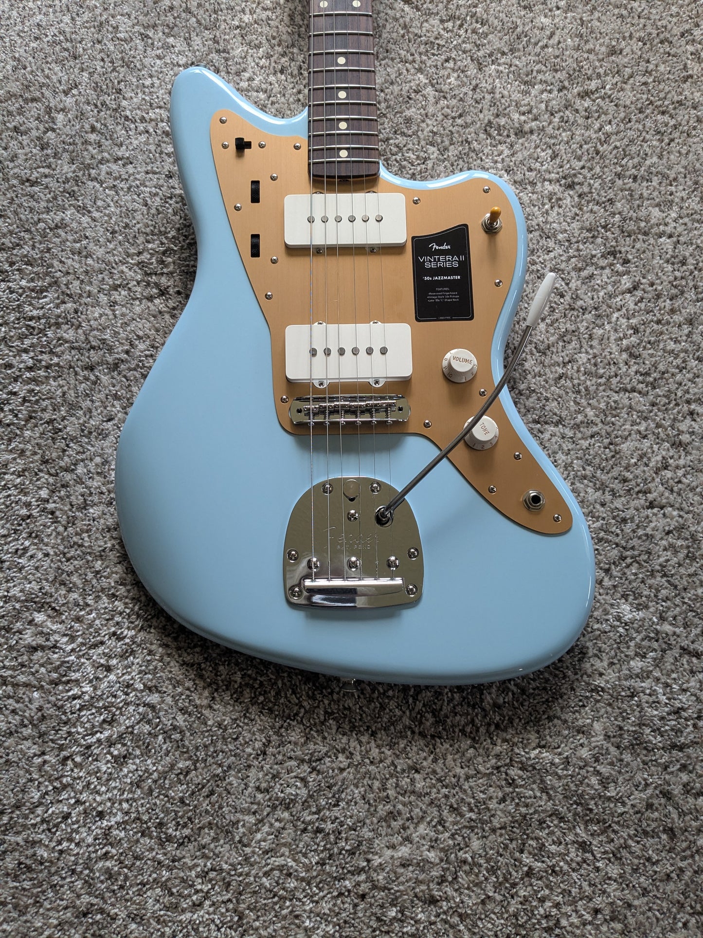 Fender Vintera II '50s Jazzmaster with Rosewood Fretboard 2023 - Present - Sonic Blue
