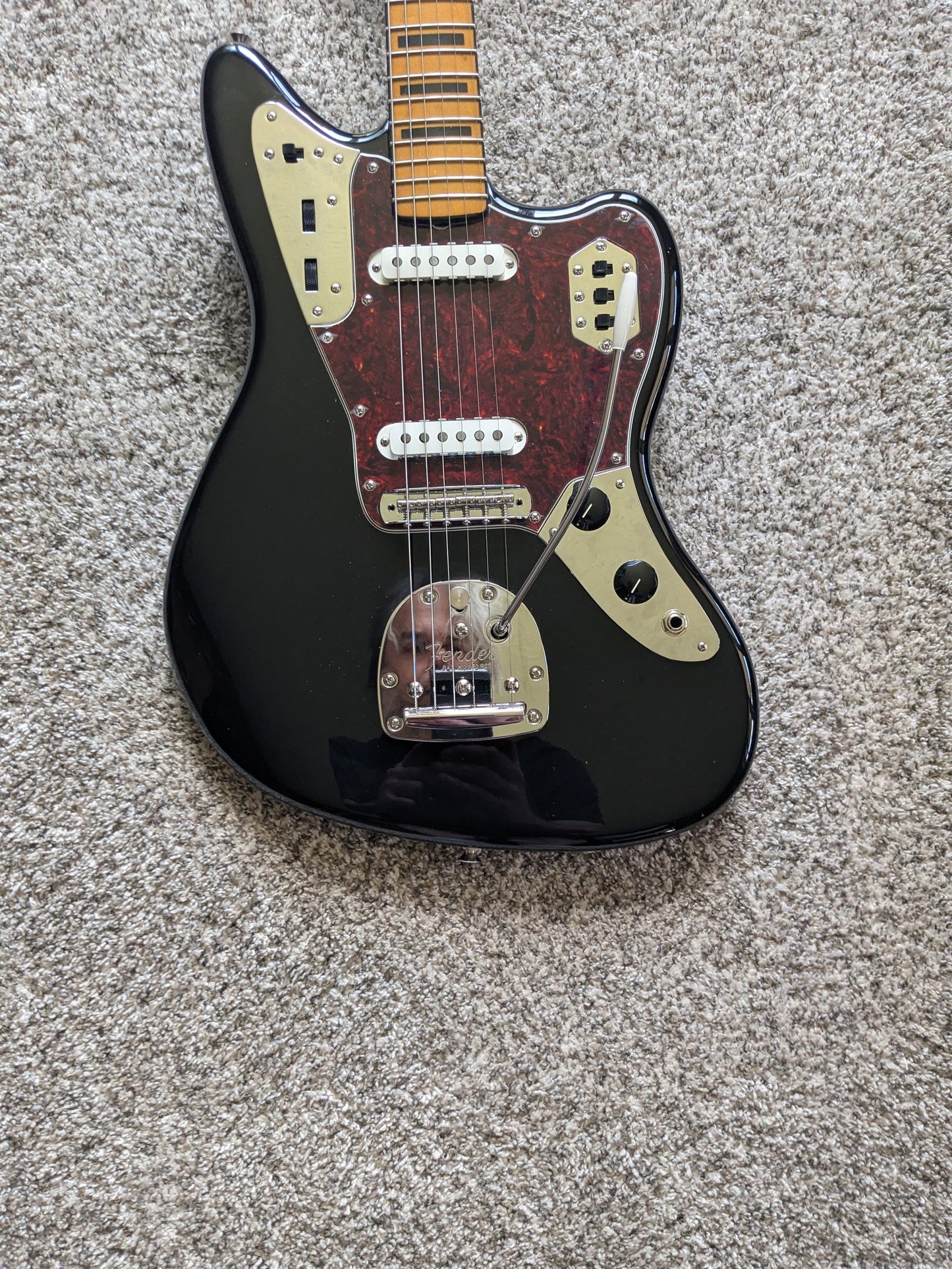 Fender Vintera II '70s Jaguar with Maple Fretboard 2023 - Present - Black