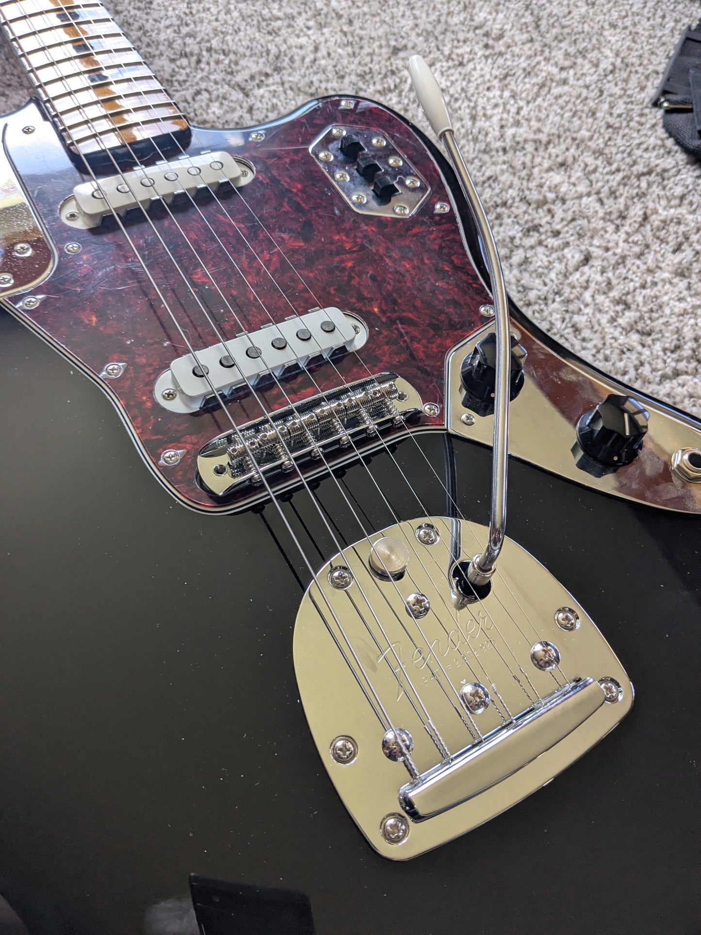 Fender Vintera II '70s Jaguar with Maple Fretboard 2023 - Present - Black
