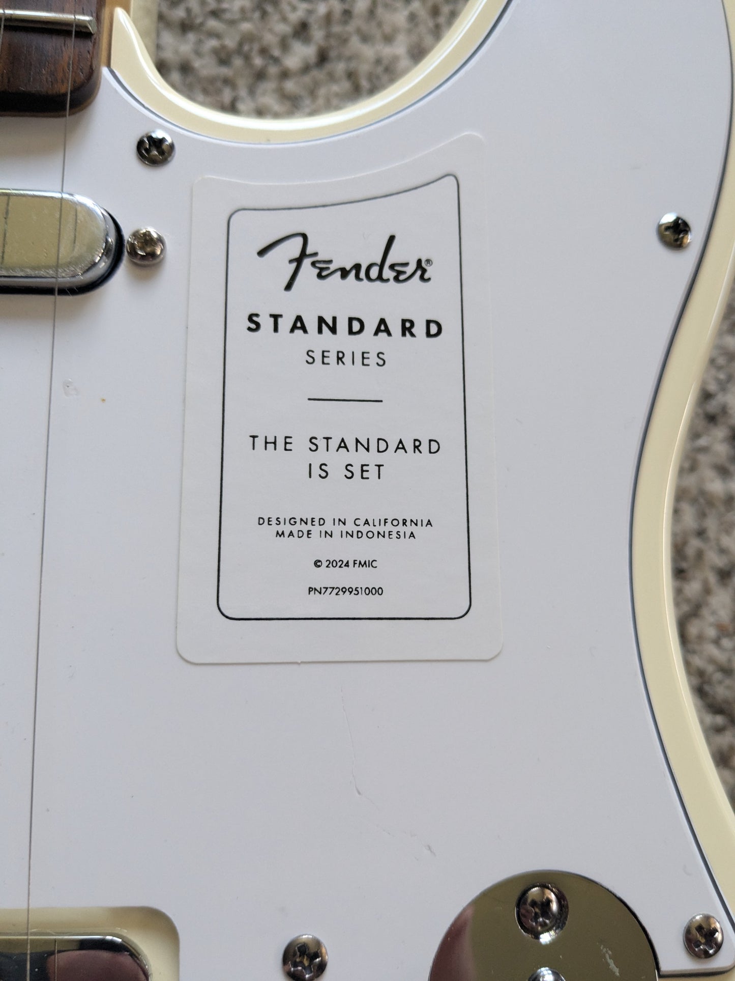 Fender Standard Telecaster 2025 - Present - Olympic White