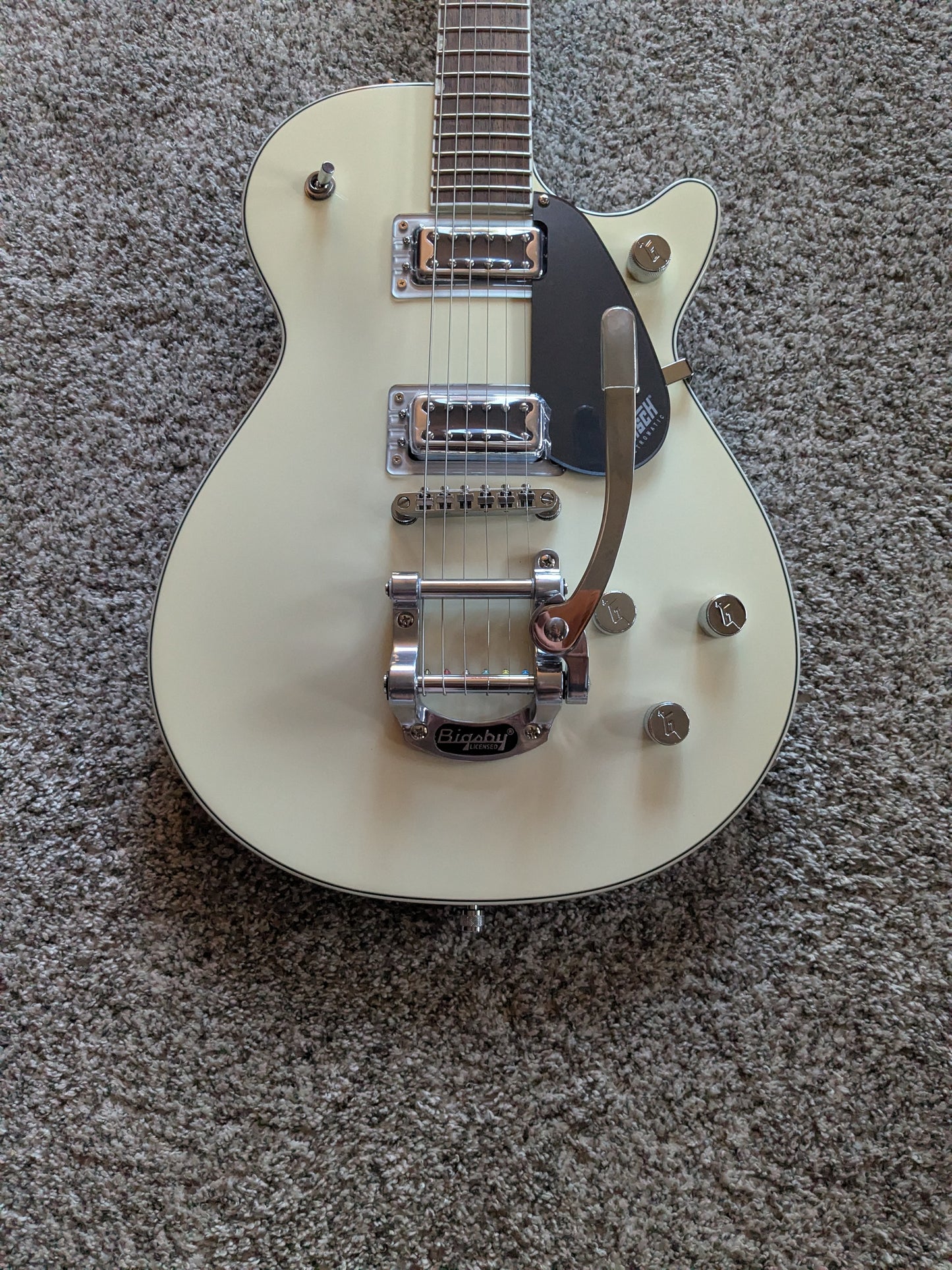 Gretsch G5230T Electromatic Jet FT with Bigsby 2025 - Present - Two-Tone Vintage White/ London Grey