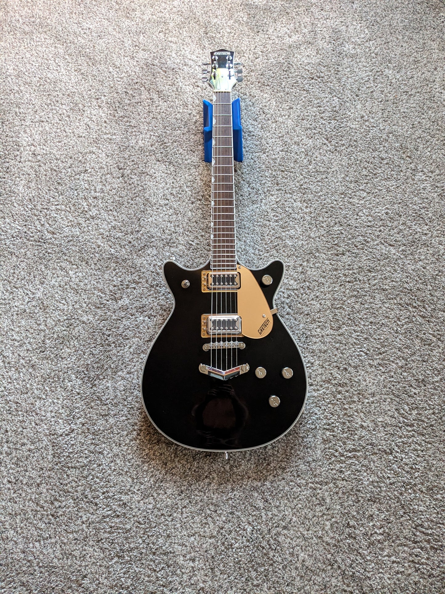 Gretsch G5222 Electromatic Double Jet BT with V-Stoptail 2022 - Present - Black