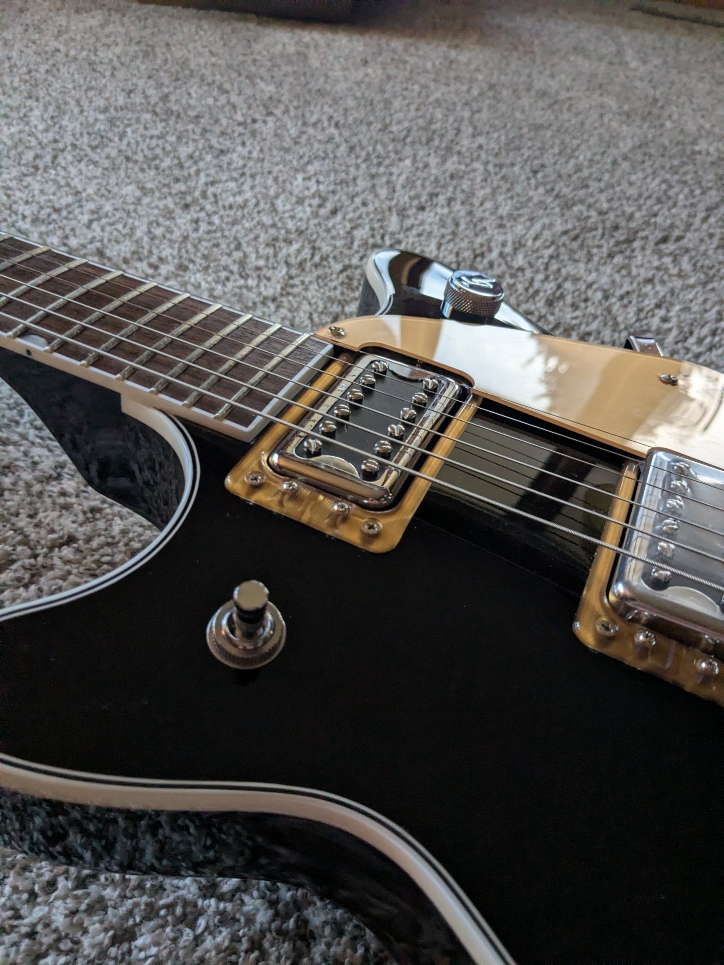 Gretsch G5222 Electromatic Double Jet BT with V-Stoptail 2022 - Present - Black