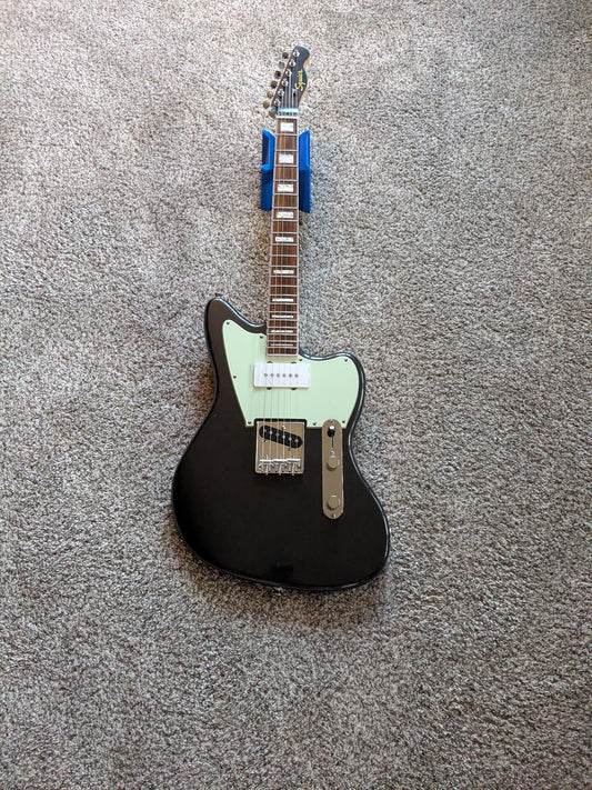 Squier Paranormal Offset Telecaster SJ 2024 - Charcoal Frost Metallic
