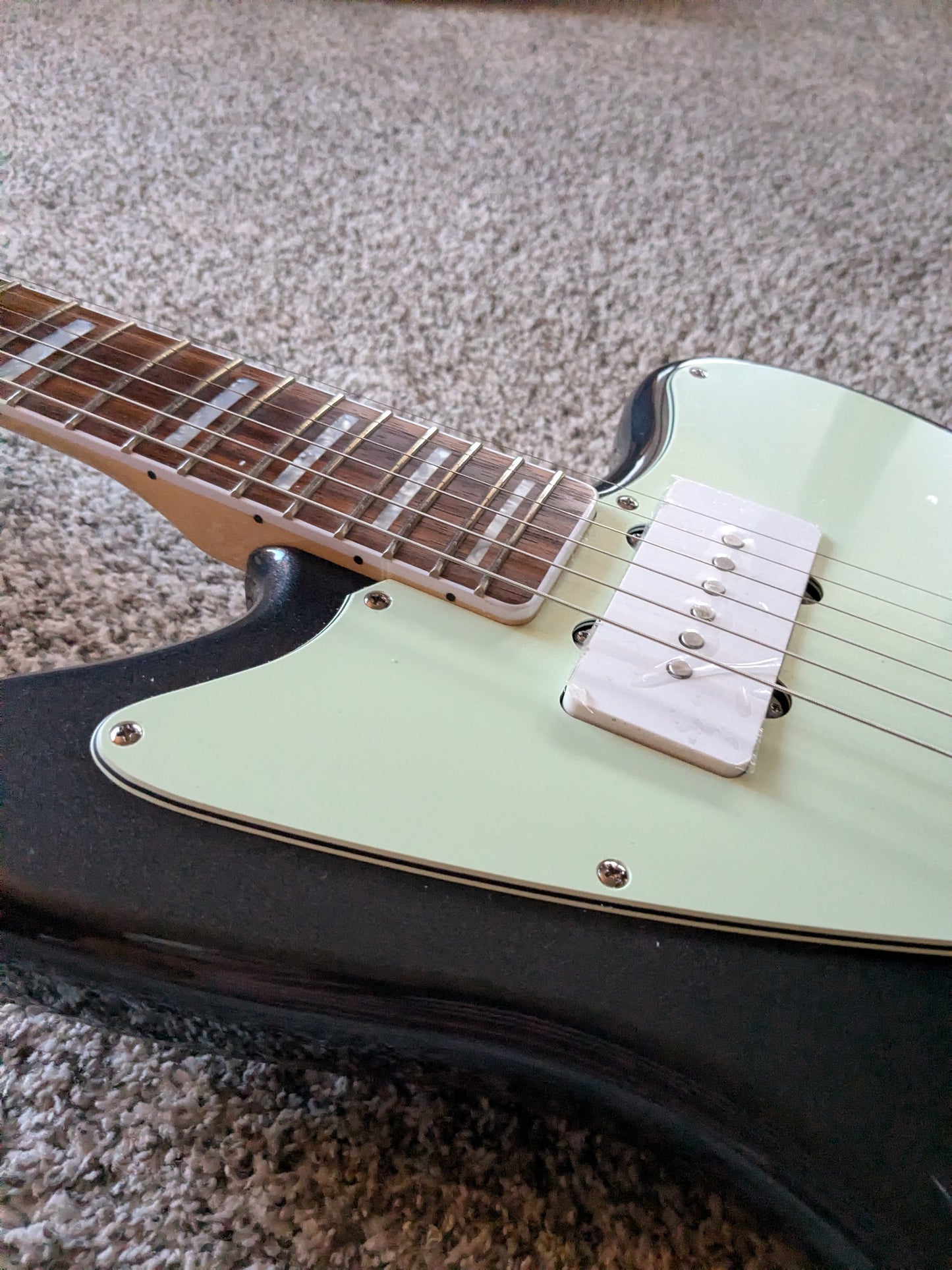 Squier Paranormal Offset Telecaster SJ 2024 - Charcoal Frost Metallic