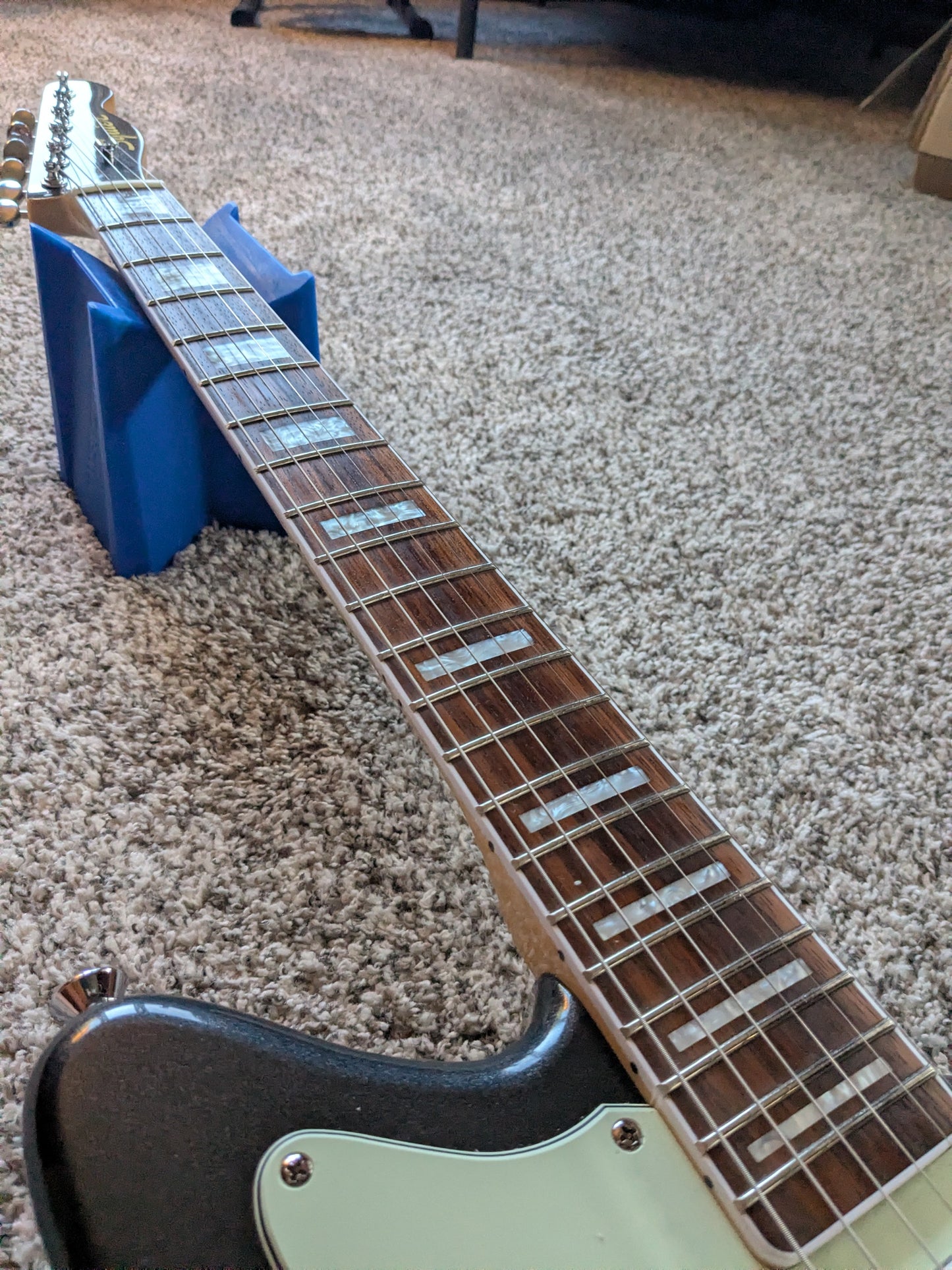 Squier Paranormal Offset Telecaster SJ 2024 - Charcoal Frost Metallic
