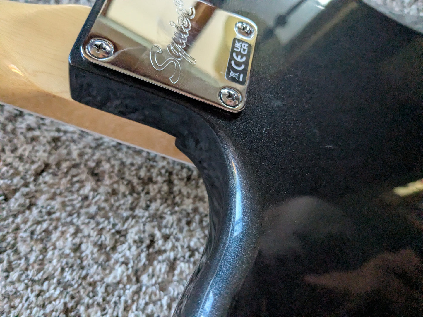 Squier Paranormal Offset Telecaster SJ 2024 - Charcoal Frost Metallic