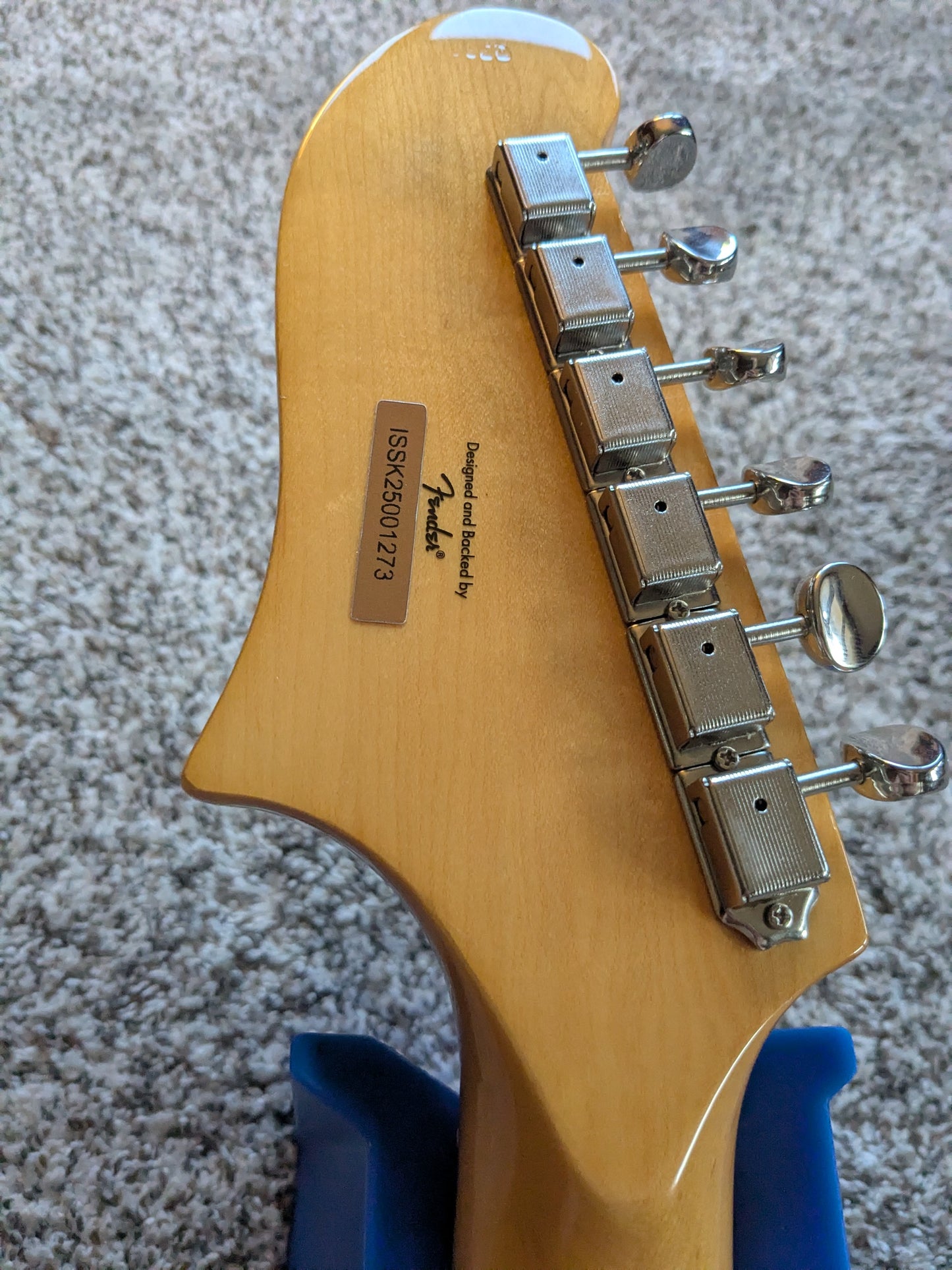 Squier Classic Vibe Starcaster 2025 Natural (set-up)