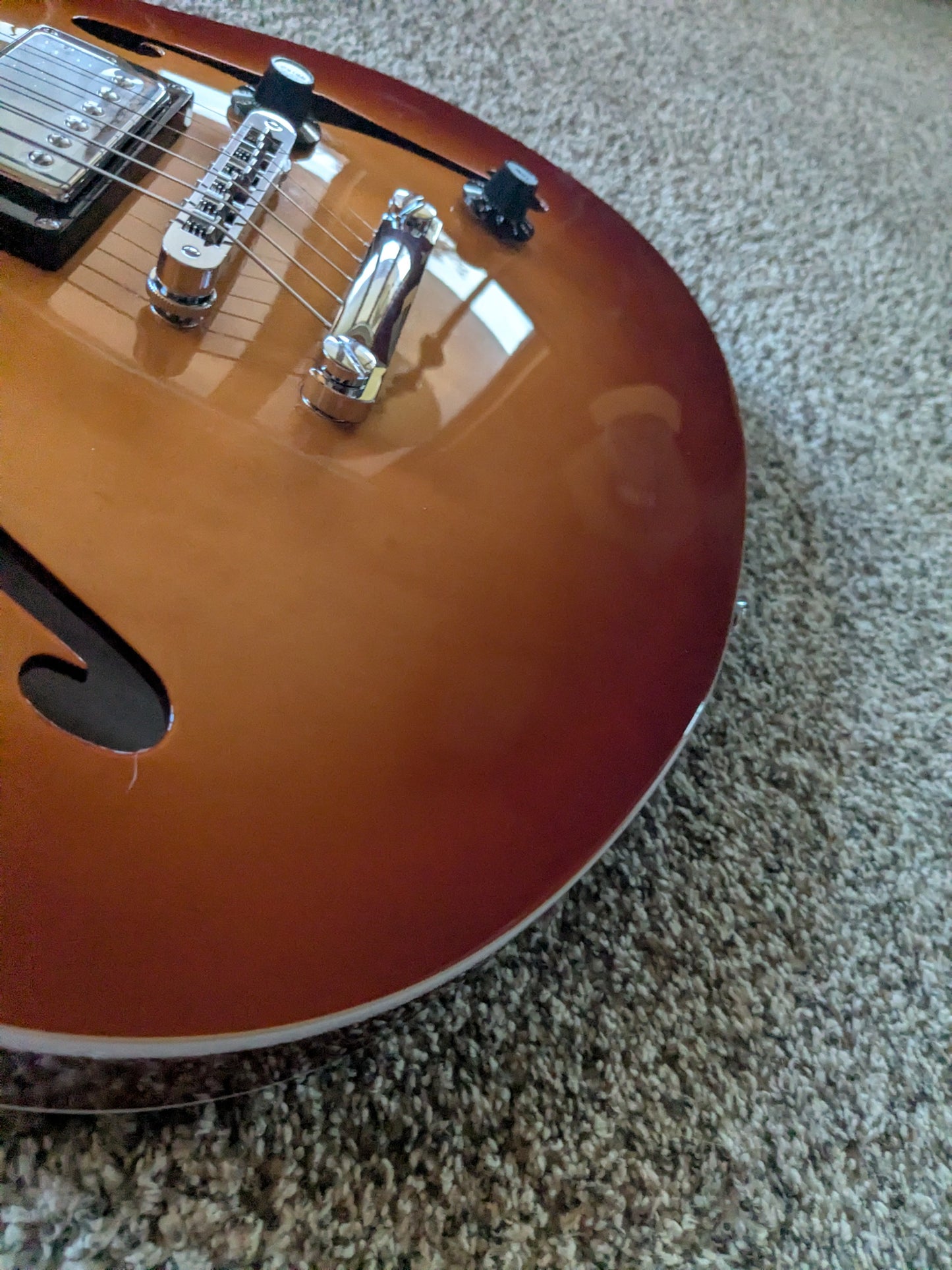 Squier Affinity Starcaster Deluxe 2024 - Present - Sienna Sunburst