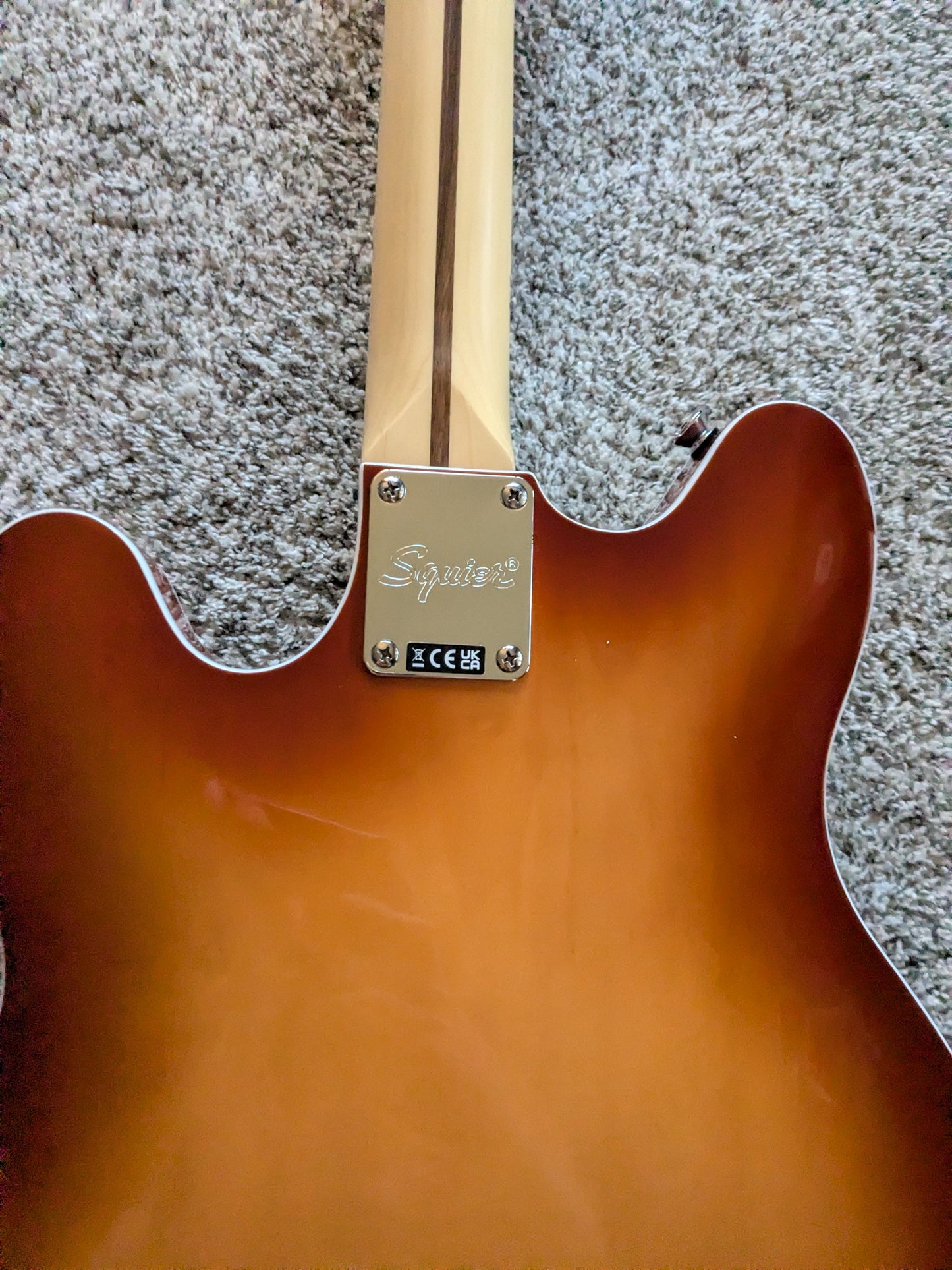 Squier Affinity Starcaster Deluxe 2024 - Present - Sienna Sunburst