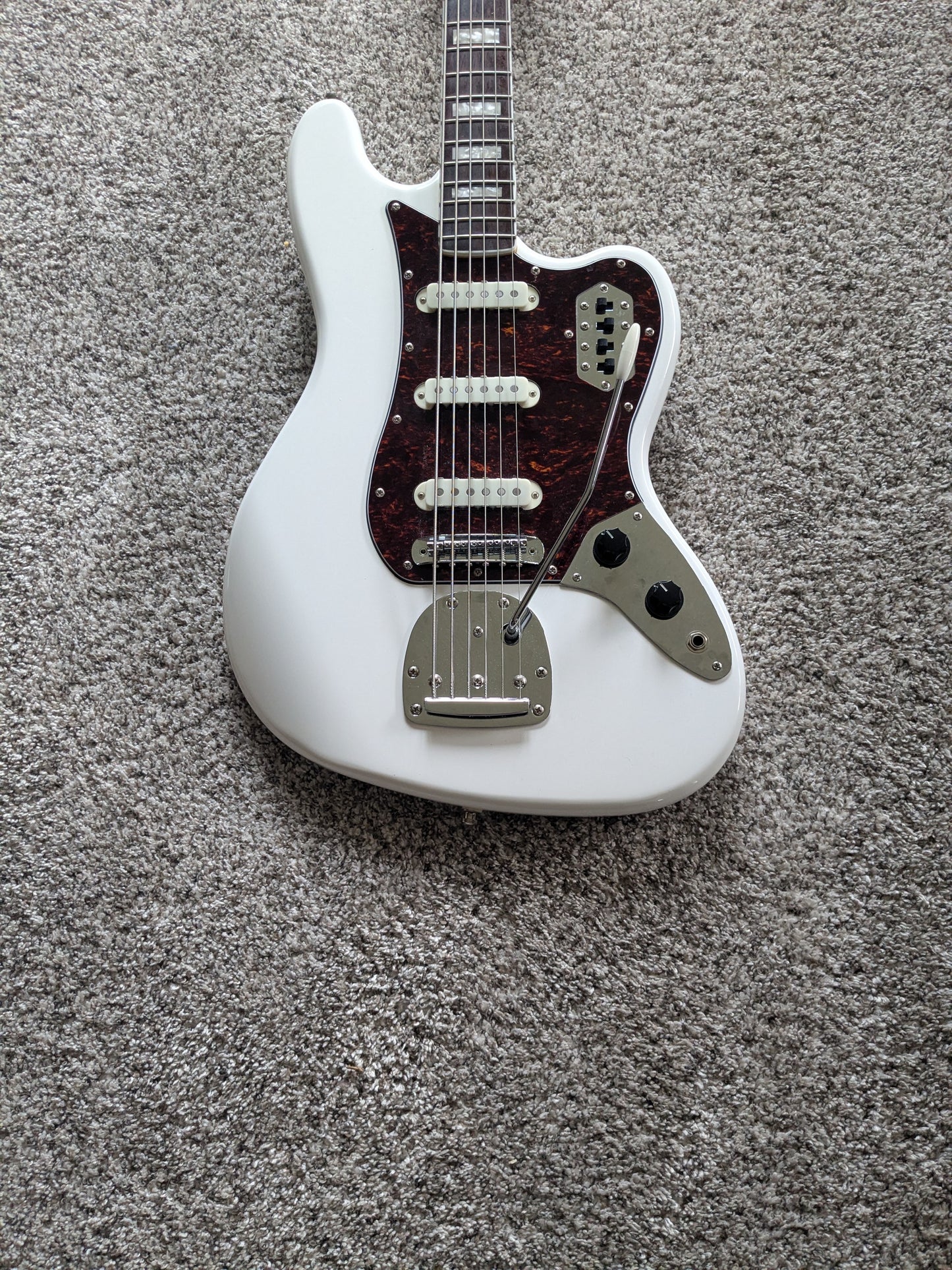 Squier Vintage Modified Bass VI 2014 - 2018 - Olympic White