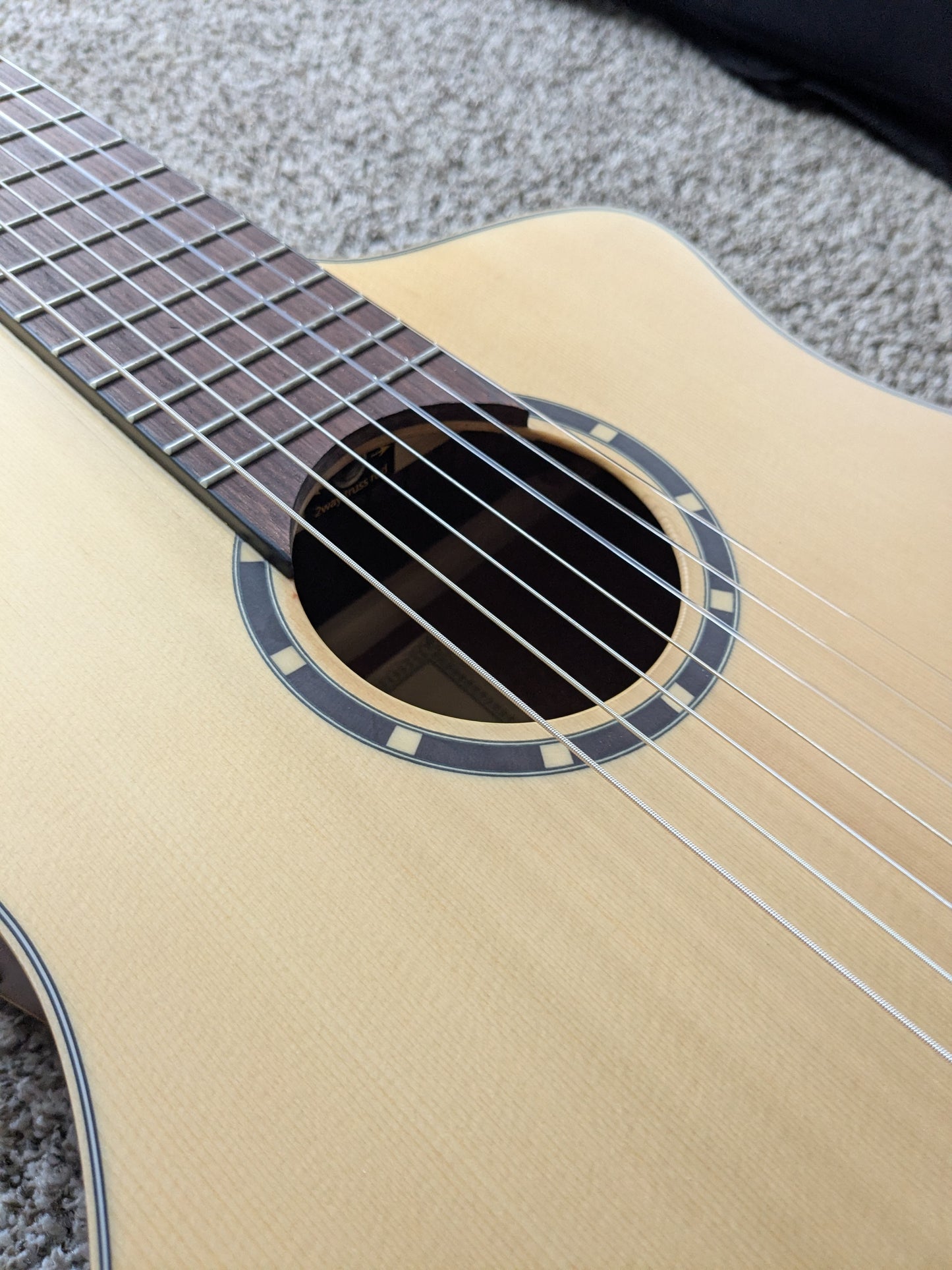 Ortega RCE133-7 Family Series Pro Size 7-String 2025 – Natural