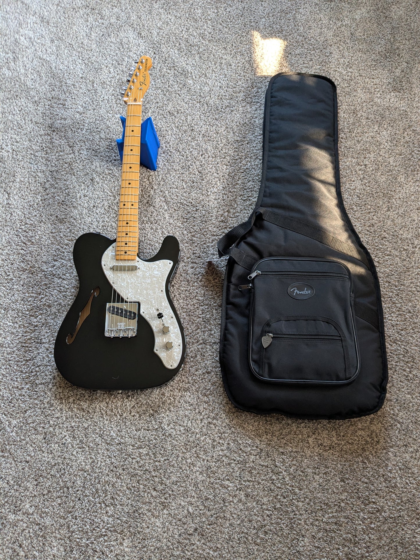 Fender Vintera II '60s Telecaster Thinline with Maple Fretboard 2023 - 2026 - Black