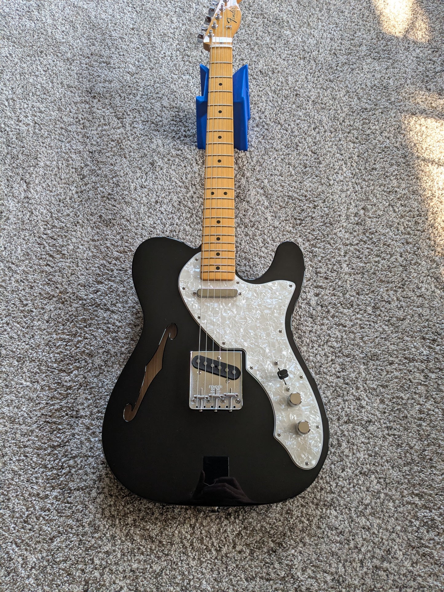 Fender Vintera II '60s Telecaster Thinline with Maple Fretboard 2023 - 2026 - Black