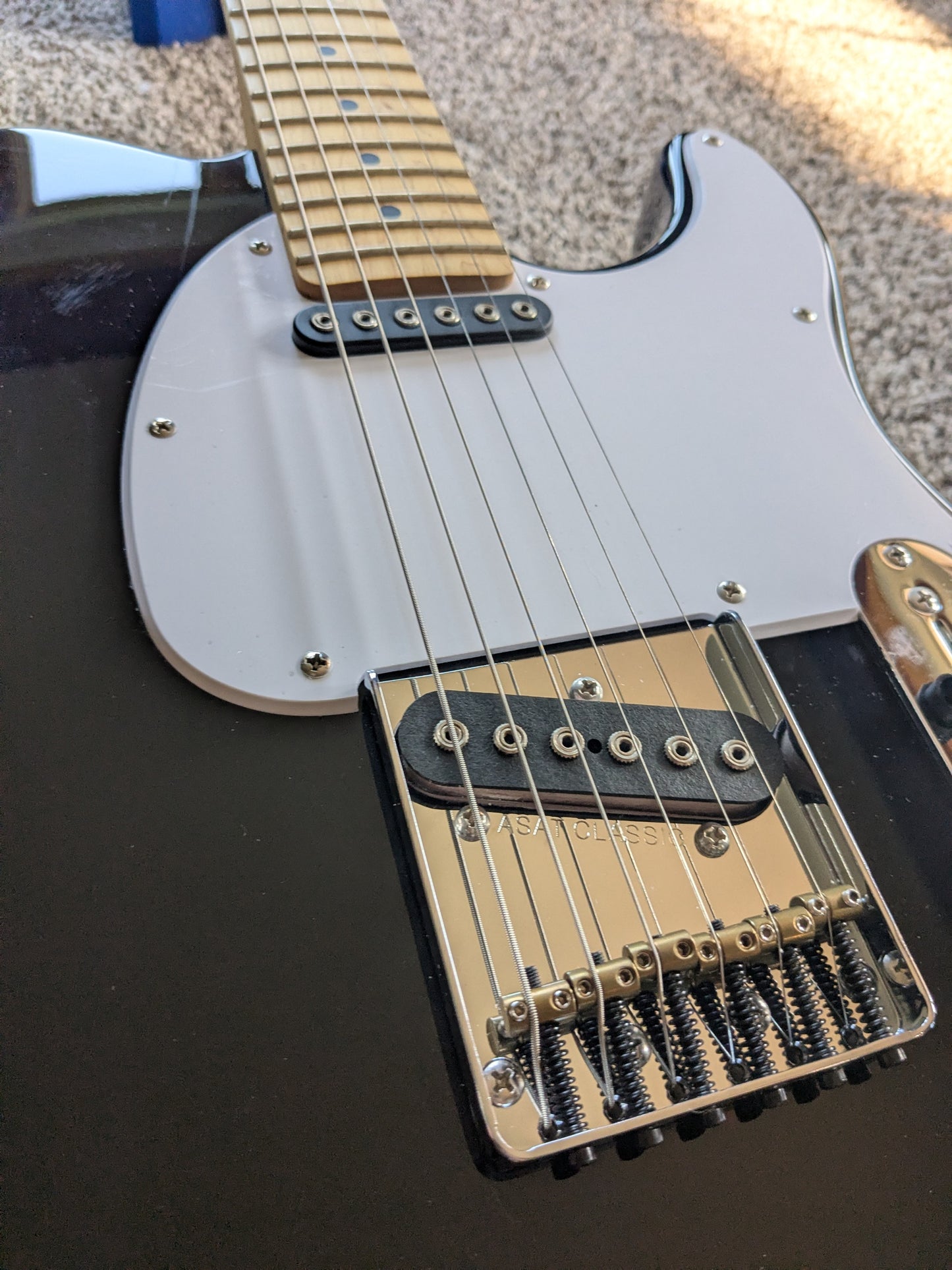 G&L Tribute Series ASAT Classic with Maple Fretboard 2010 - Present - Black