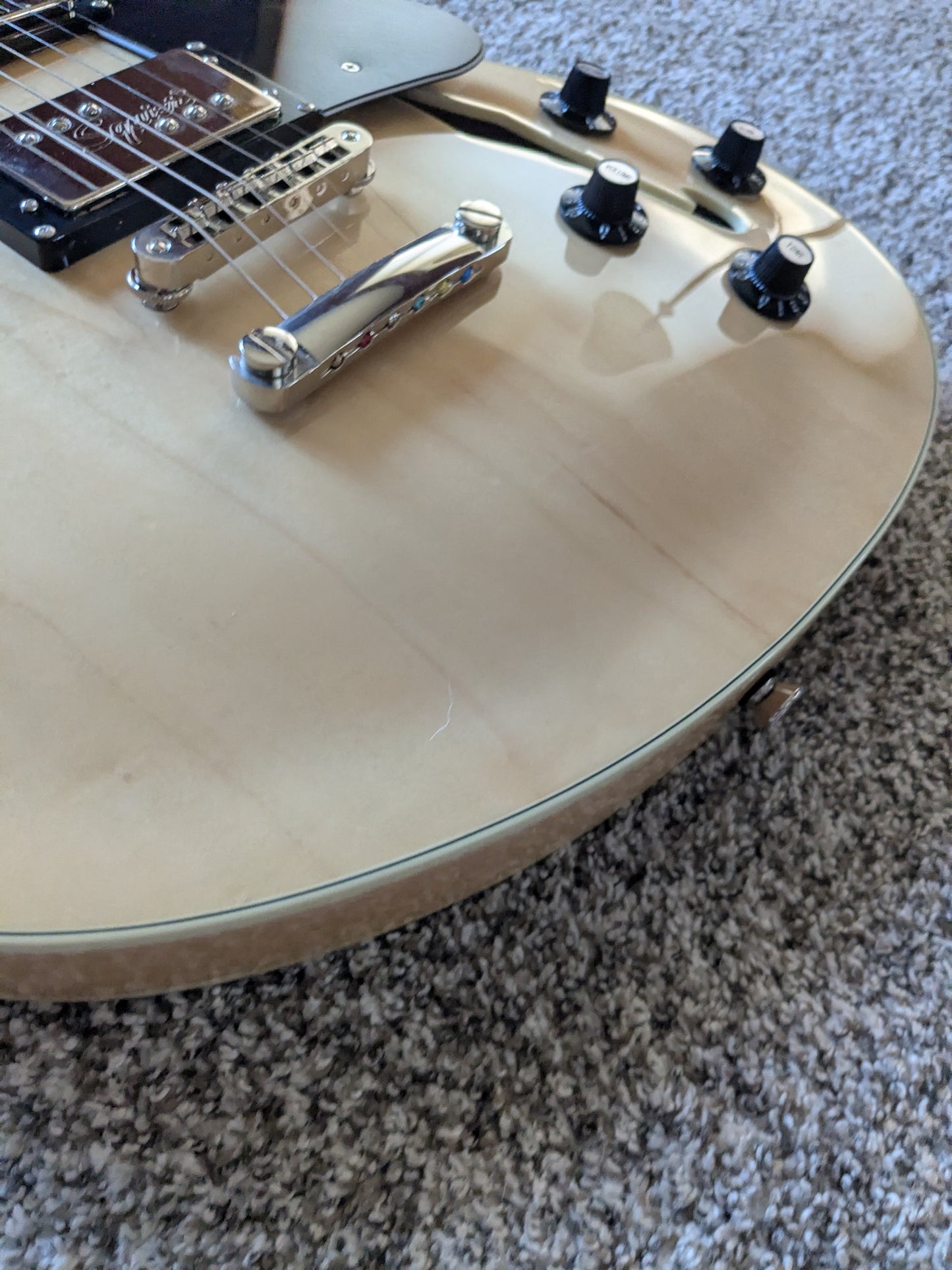 Squier Classic Vibe Starcaster 2025 Natural (set-up)
