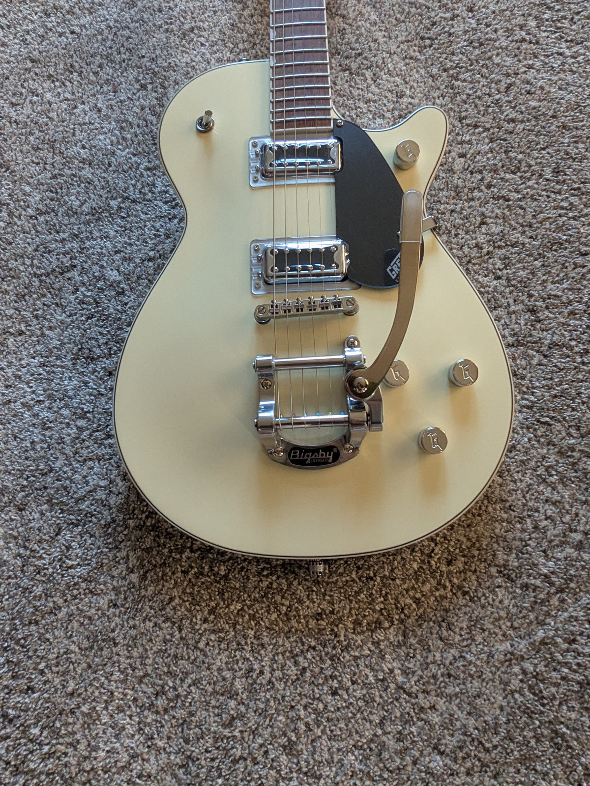 Gretsch G5230T Electromatic Jet FT with Bigsby 2025 - Present - Two-Tone Vintage White/ London Grey
