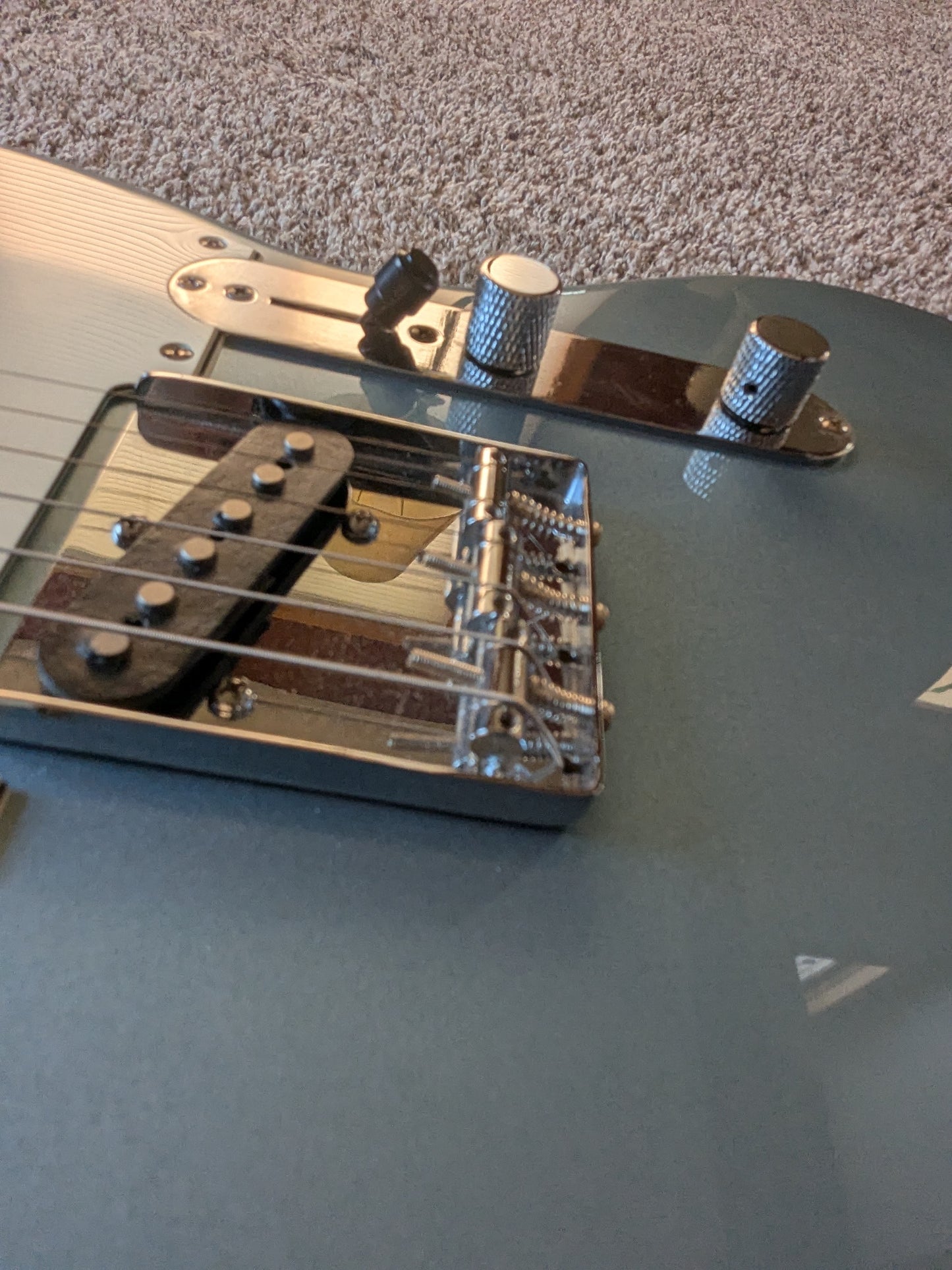 Squier Paranormal Offset Telecaster SJ 2024 - Ice Blue Metallic