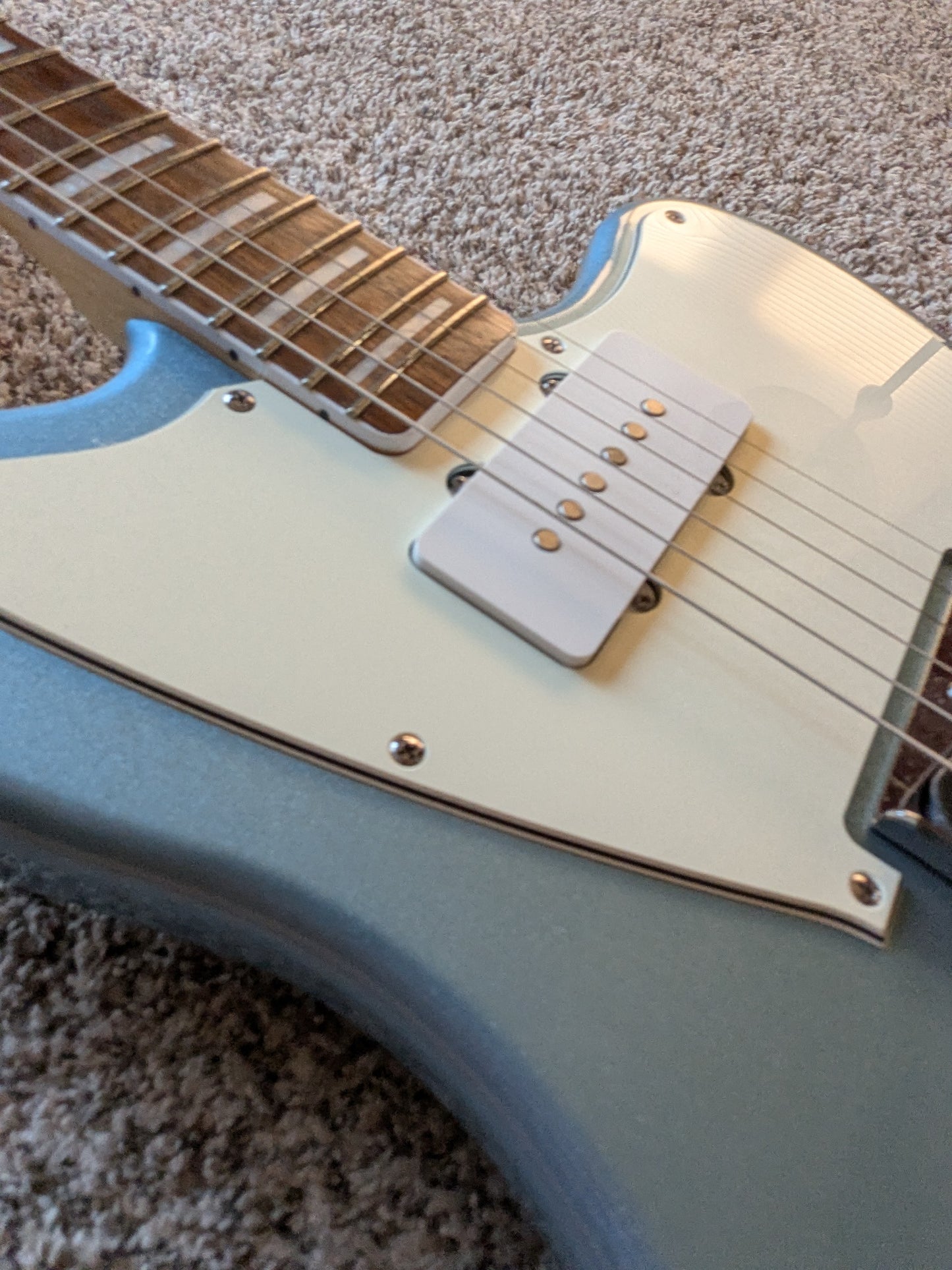 Squier Paranormal Offset Telecaster SJ 2024 - Ice Blue Metallic