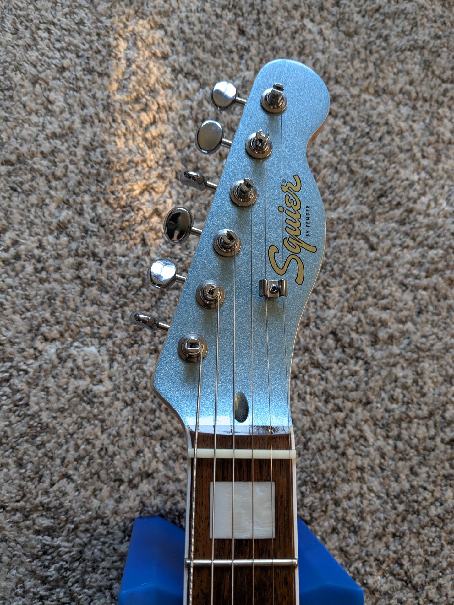 Squier Paranormal Offset Telecaster SJ 2024 - Ice Blue Metallic