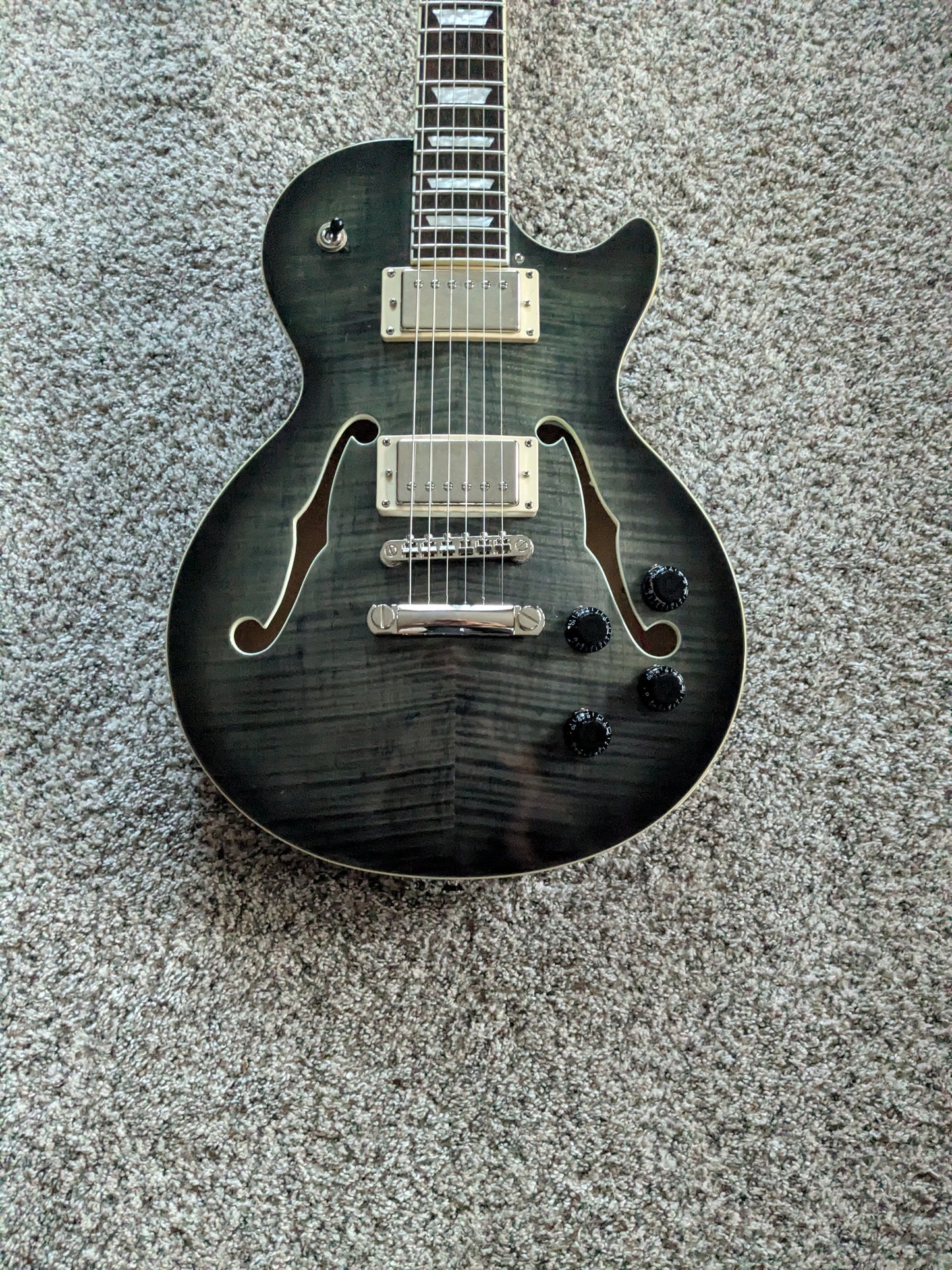 Epiphone Les Paul ES Pro 2018 - 2019 - Transparent Black