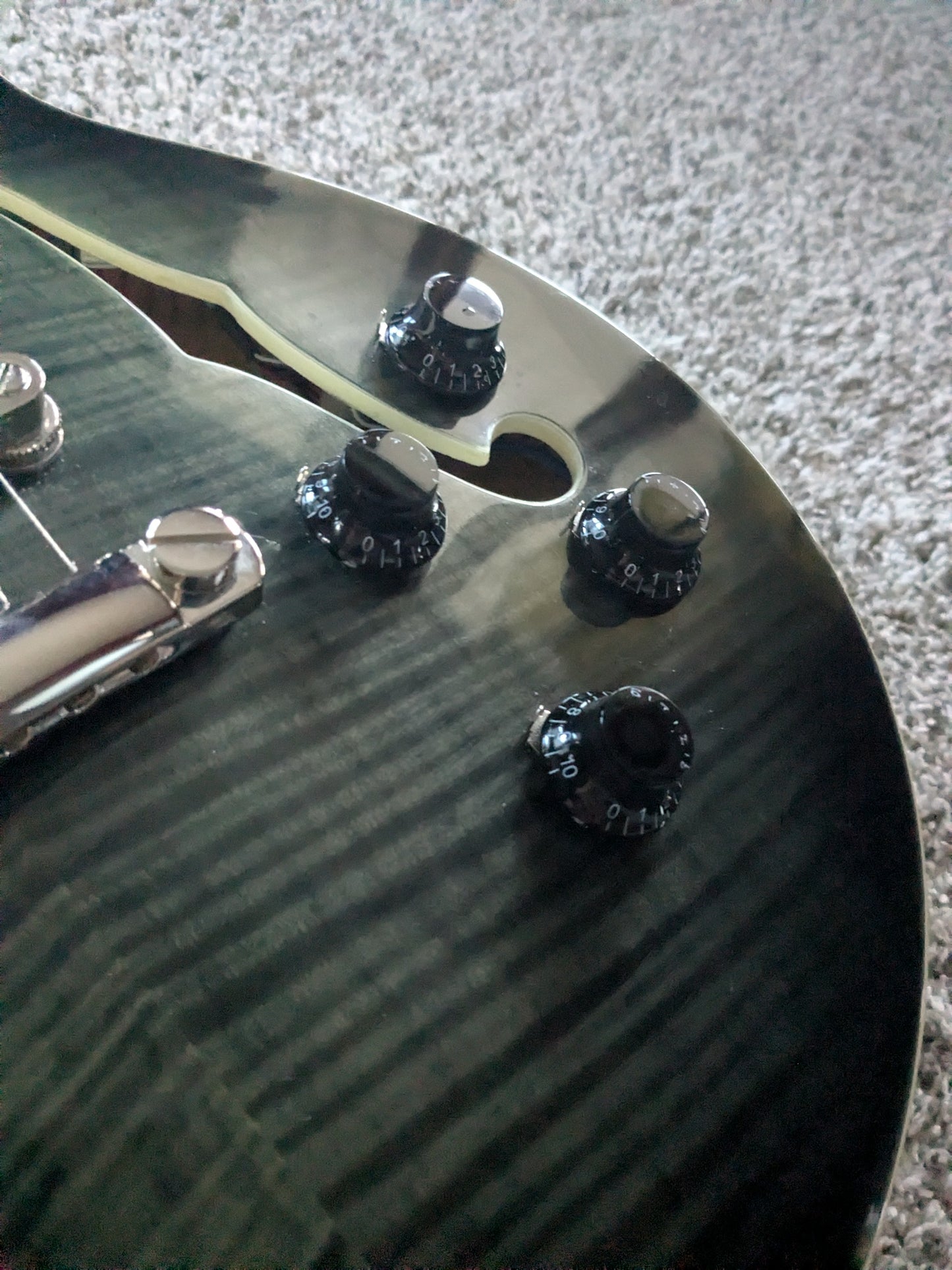 Epiphone Les Paul ES Pro 2018 - 2019 - Transparent Black