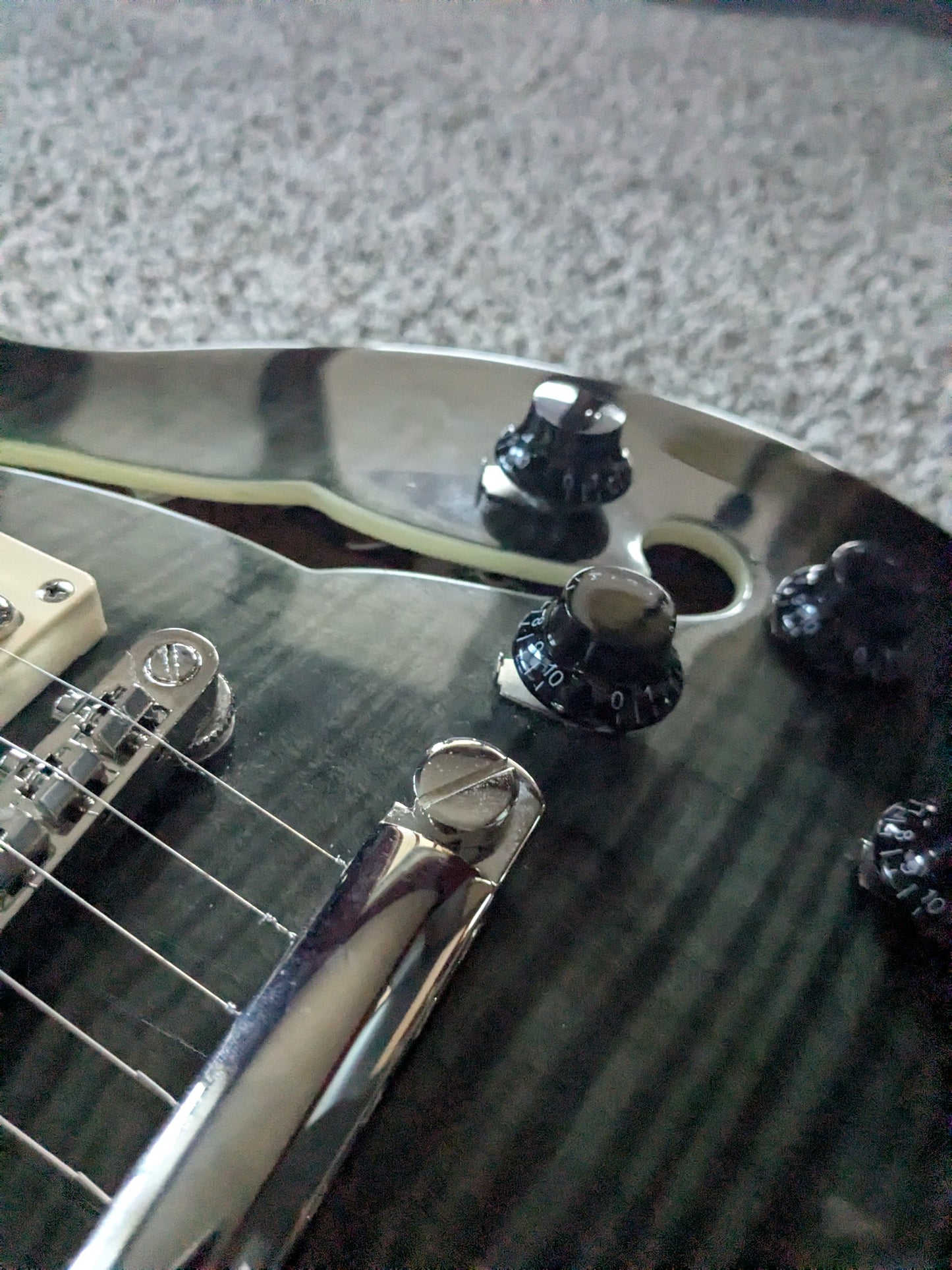 Epiphone Les Paul ES Pro 2018 - 2019 - Transparent Black