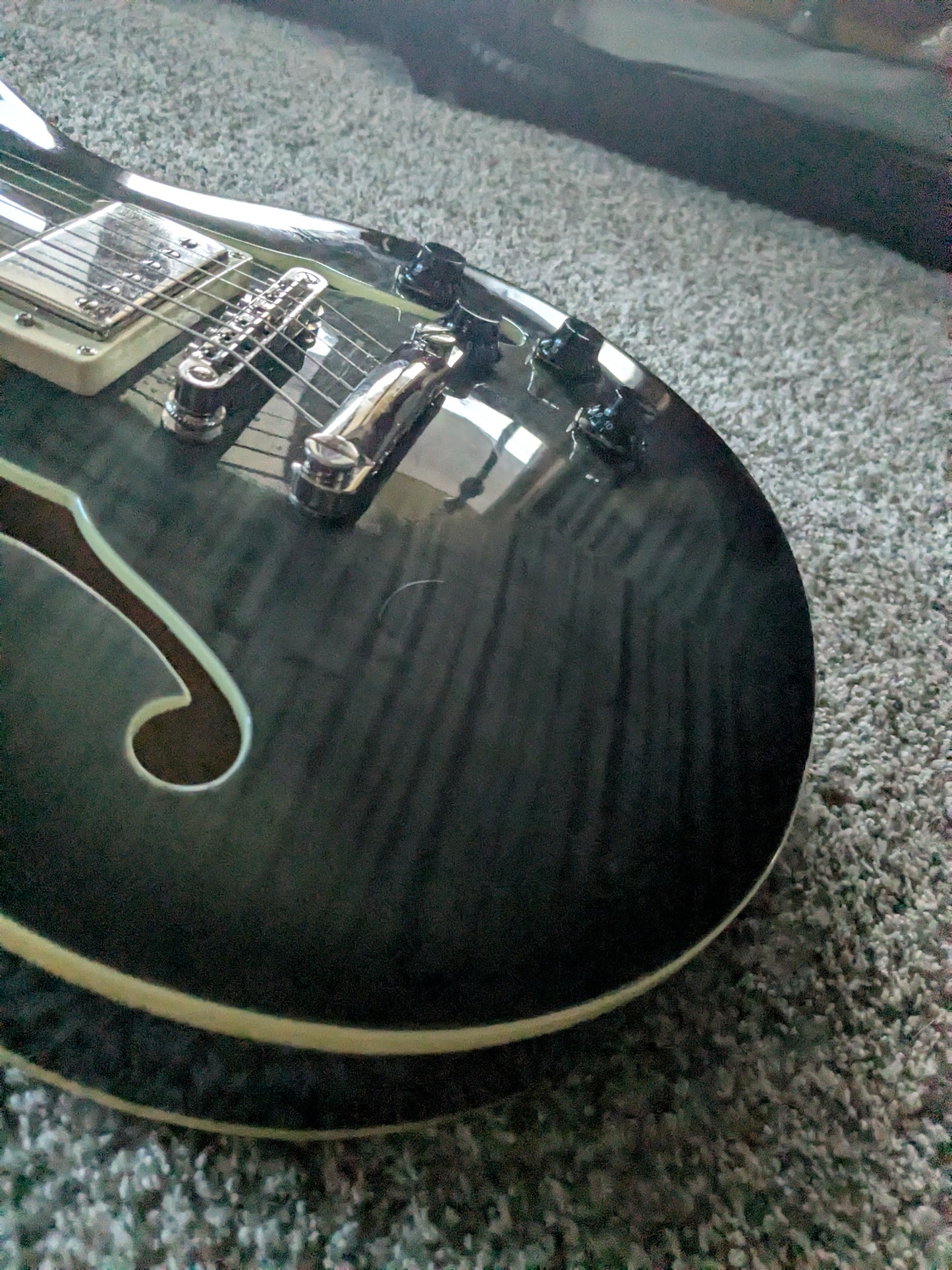 Epiphone Les Paul ES Pro 2018 - 2019 - Transparent Black