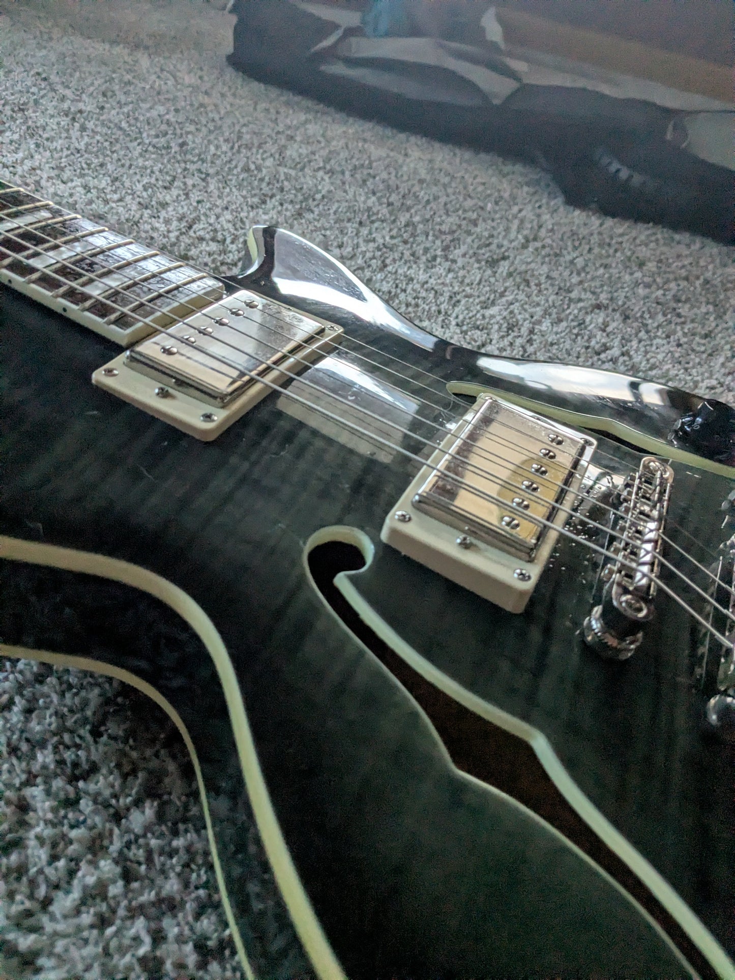 Epiphone Les Paul ES Pro 2018 - 2019 - Transparent Black