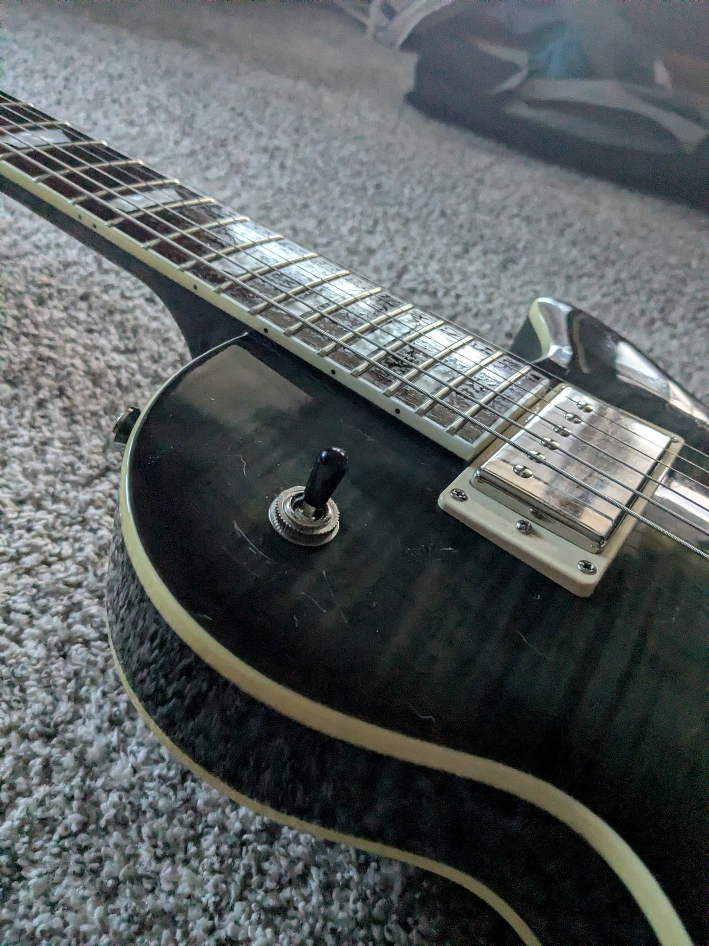 Epiphone Les Paul ES Pro 2018 - 2019 - Transparent Black